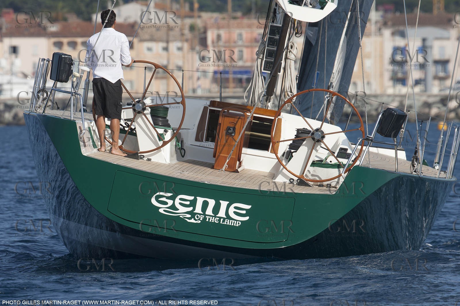 25 06 2015, Saint Tropez (FRA,83) , Sailing, Super yachts, Wally, Genie of The Lamp