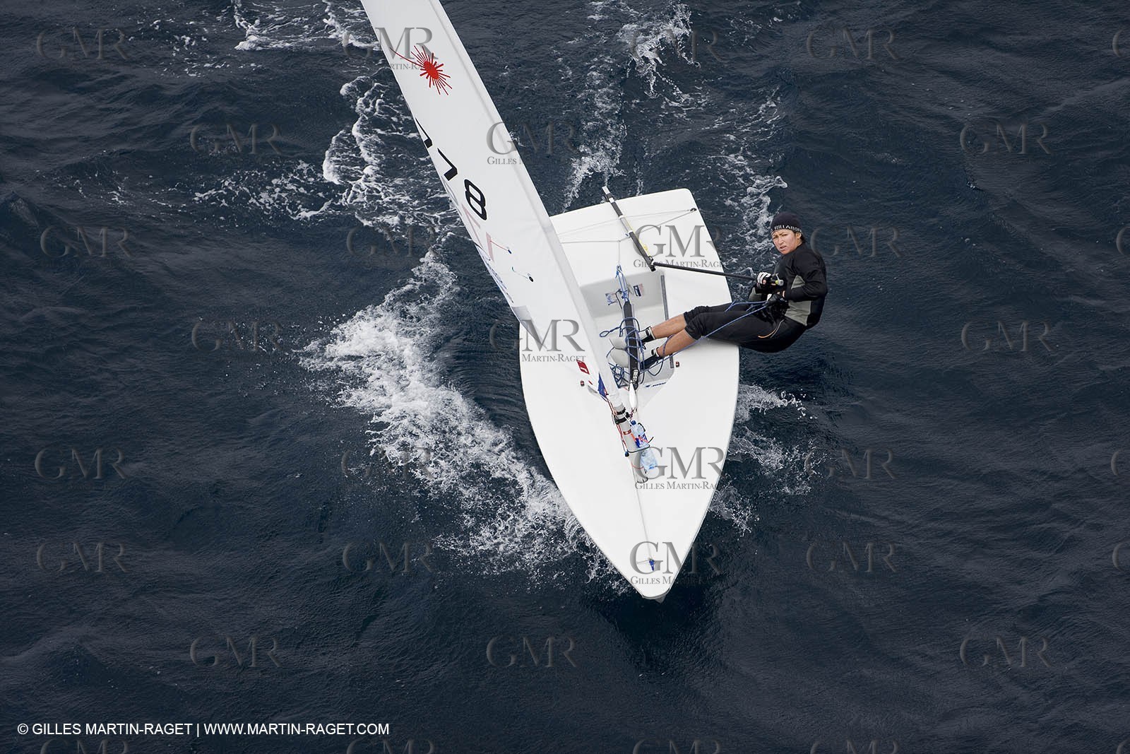 26 04 2007 - 2007 Semaine Olympique Française - Hyères (South of France) - Day 5 - Team France - Laser Radial - de Turckheim Sophie