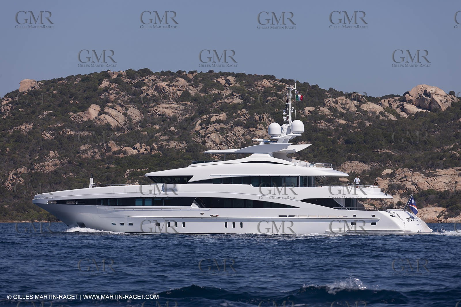 18 08 2011 - La Maddalena (ITA, Sardinia) - Motor yacht Inception