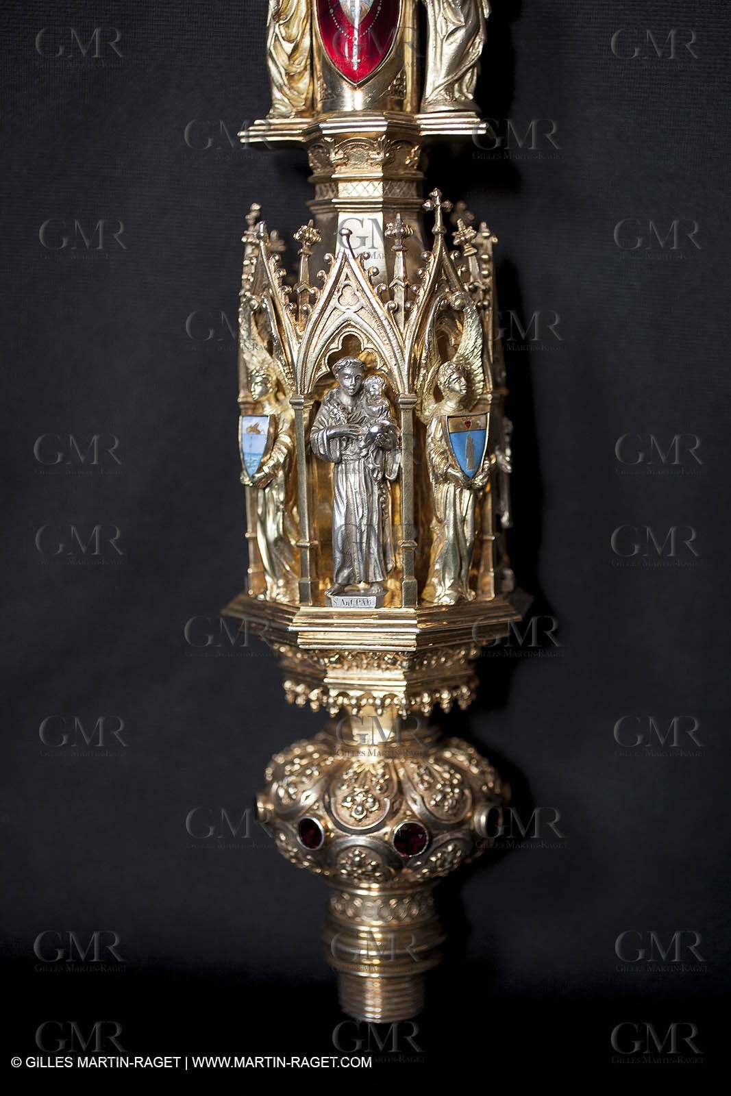 04 02 2013 - Marseille(FRA,13), Notre Dame de la Garde,liturgical silverware