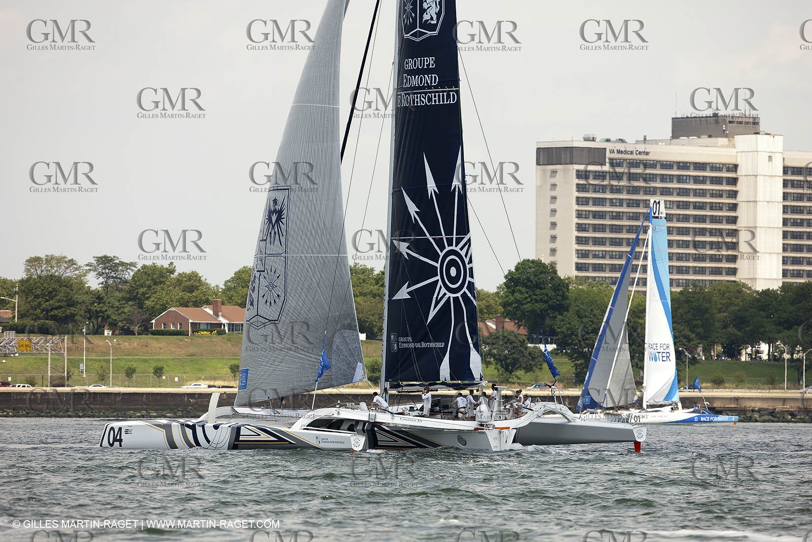 03 07 2012 - New York (USA, NY) - Krys Ocean Race prologuie - arrival in New York