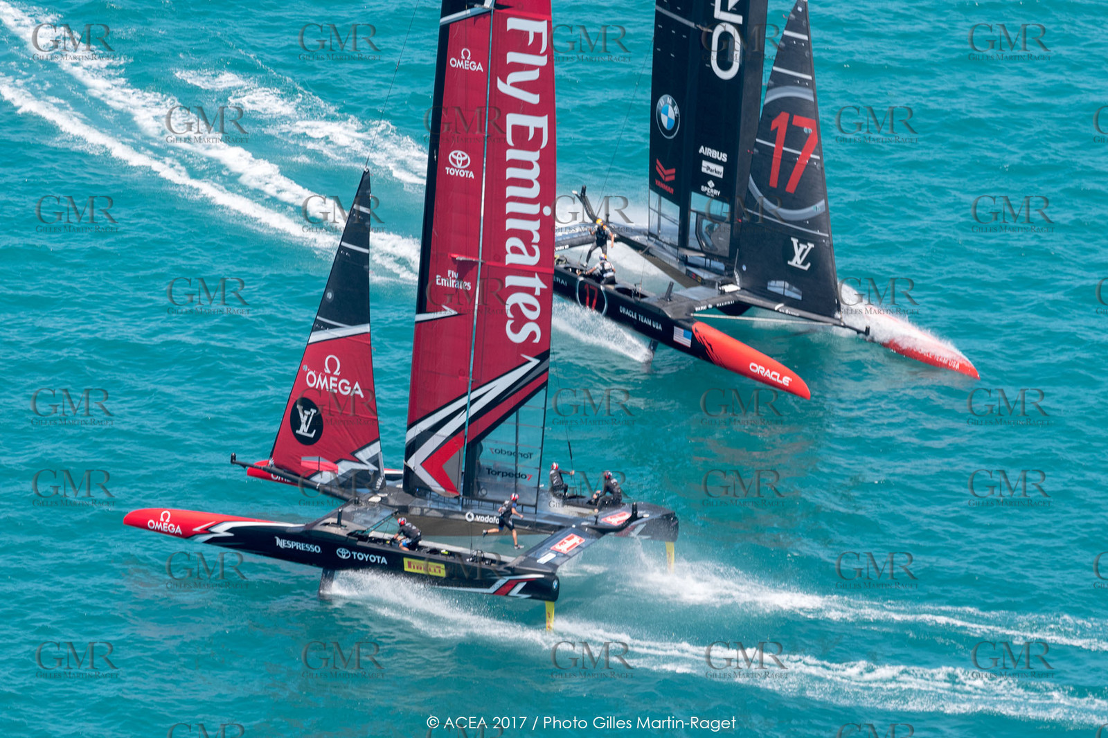 18 06 2017 - Bermuda (BDA) - 35th America's Cup 2017 - 35th America's Cup Match Presented by Louis Vuitton