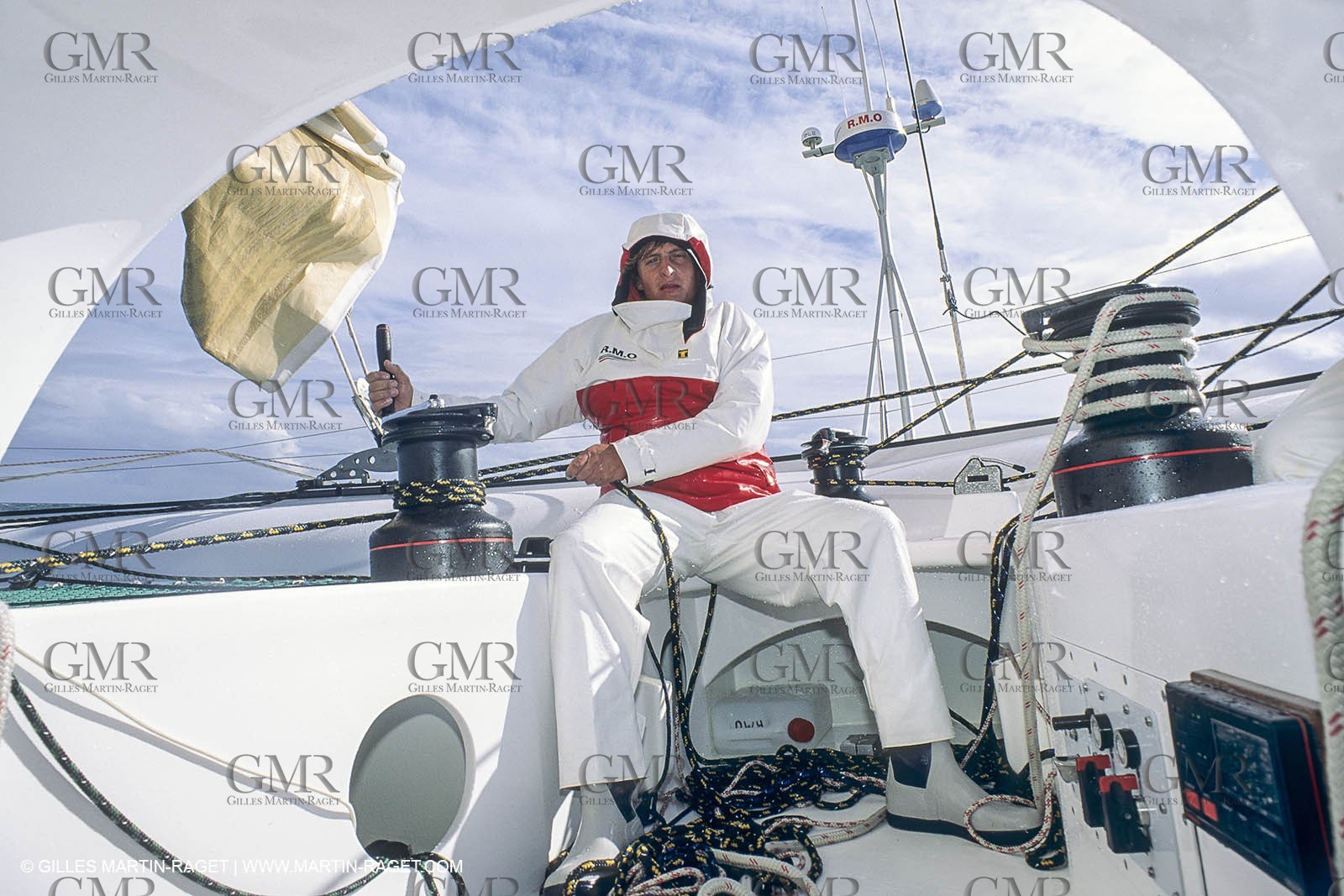 Sailing, Offshore Racing, Route du Rhum 1990, RMO, Laurent Bourgnon