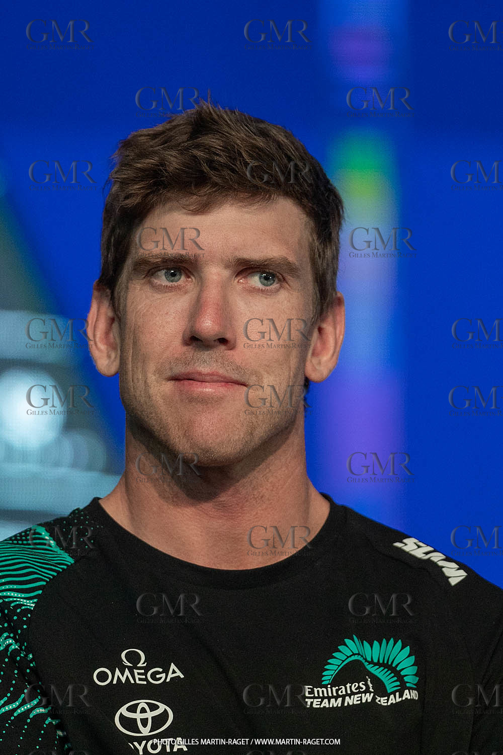 13 09 2023, Vilanova i La Geltru (ESP), 37th America's Cup, 1st Preliminary Regatta, Opening Press conference, Peter Burling (ETNZ)