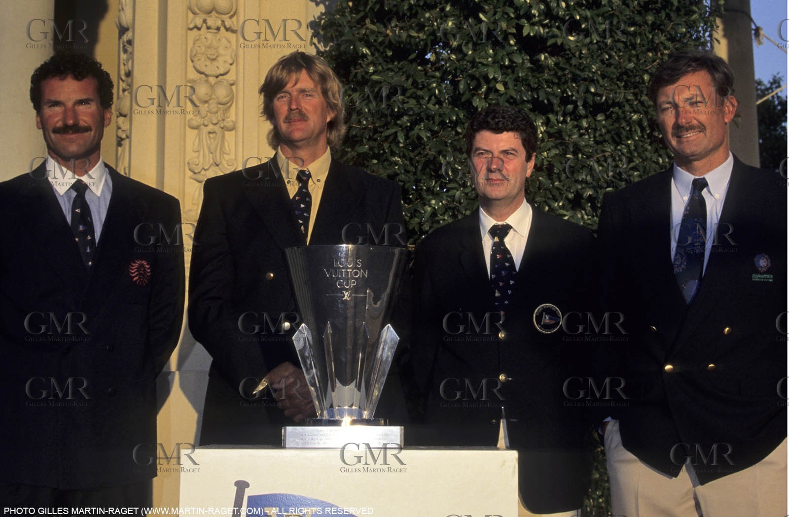 America's cup - San Diego 1995 - Louis Vuitton Cup - Paul Cayard - Peter Blake - Yves Carcelle - John Bertrand