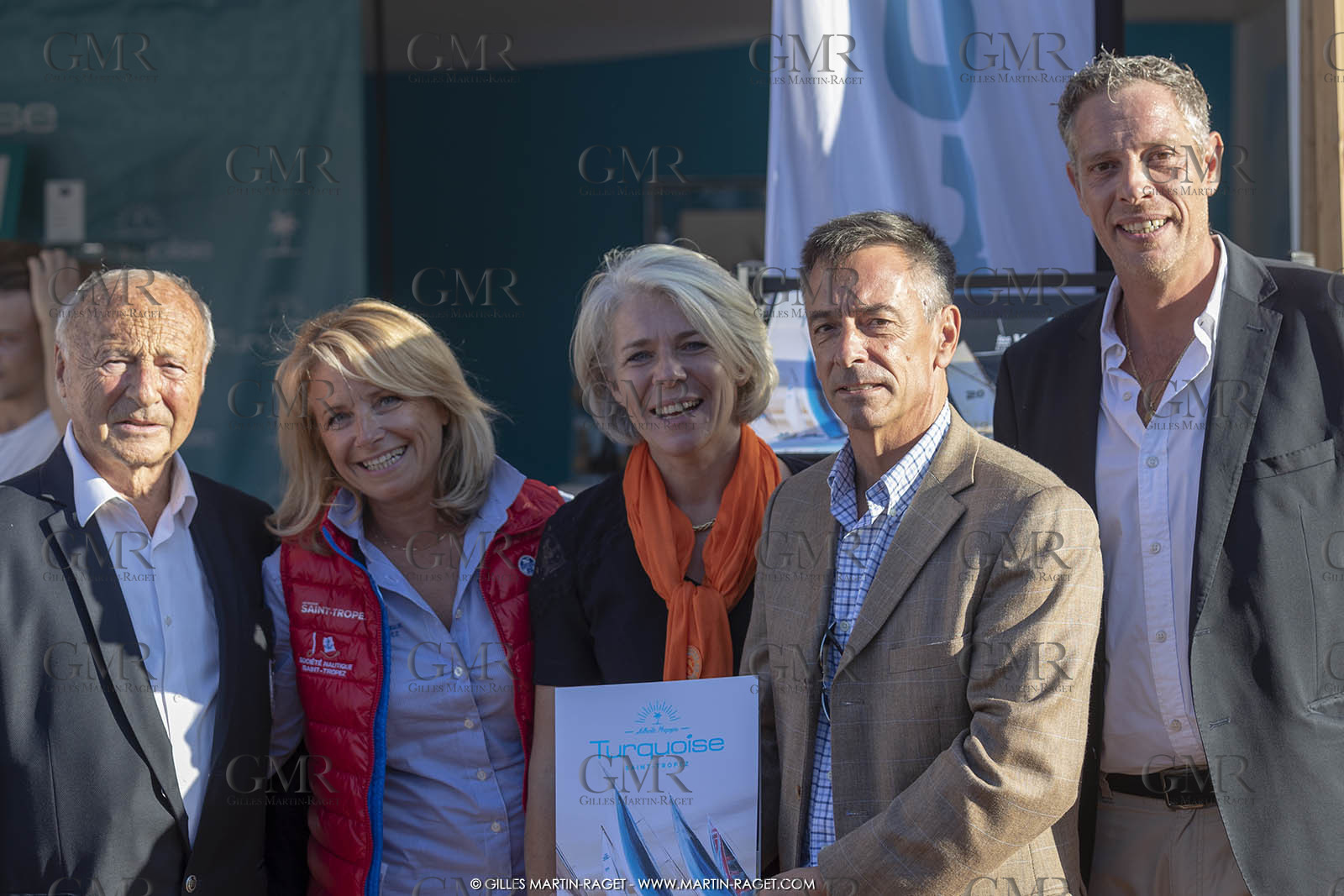 29 09 2018, Saint-Tropez (FRA,83), Voiles de Saint-Tropez 2019, Arrival Cannes-Saint-Tropez and trainings, inauguration du village