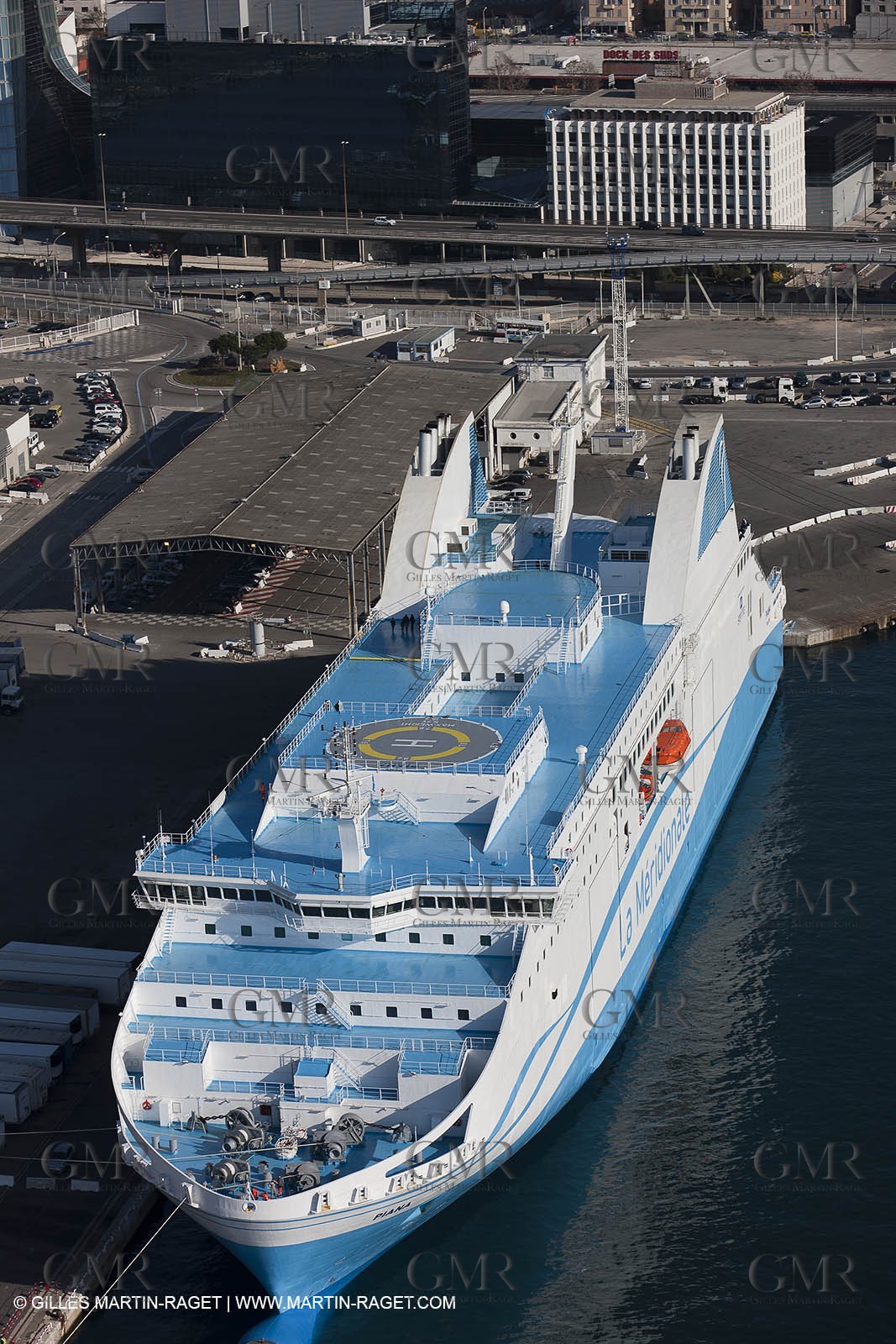 14 01 2012 - Marseille (FRA,13) - La Meridionale shipping company - the Piana off Marseille and the Calanques