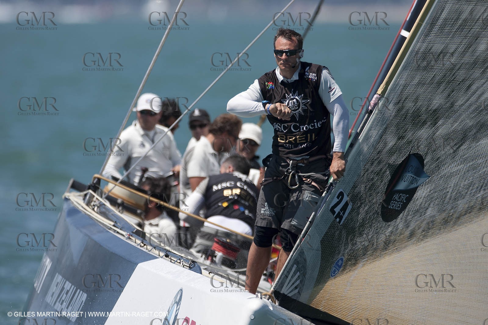 07 02 2009 - Auckland (NZL) -  Louis Vuitton Pacific Series -  Racing Day 7 - Round Robin 2