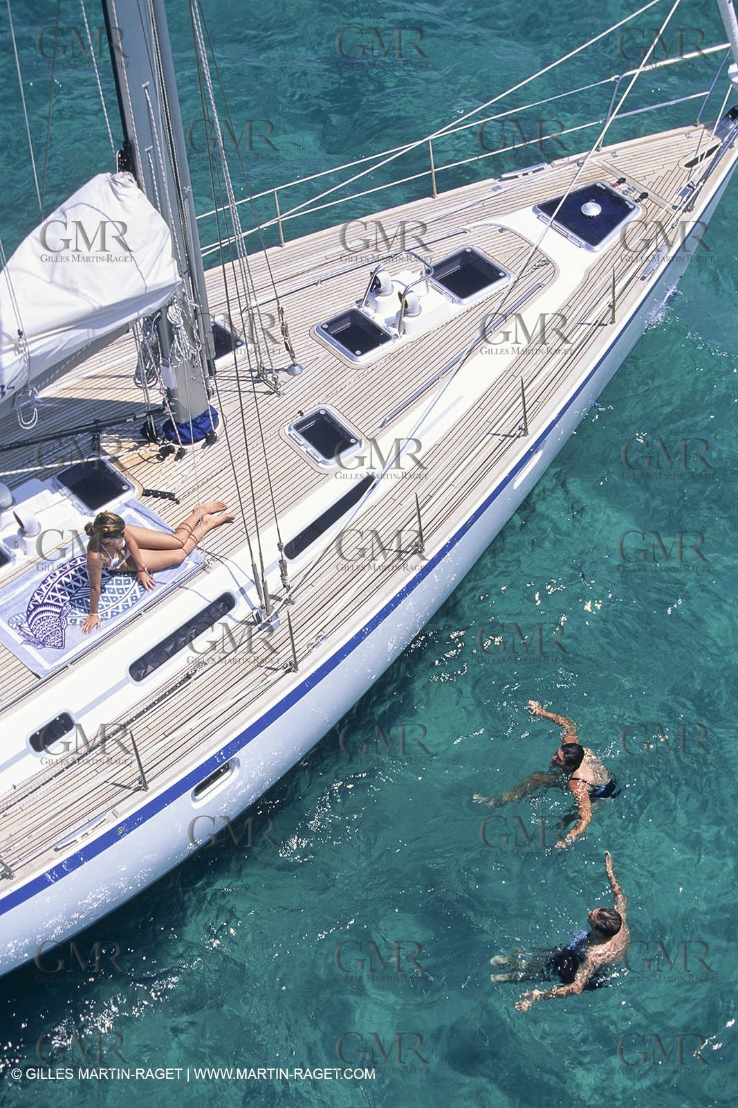 Sailing, cruising, people