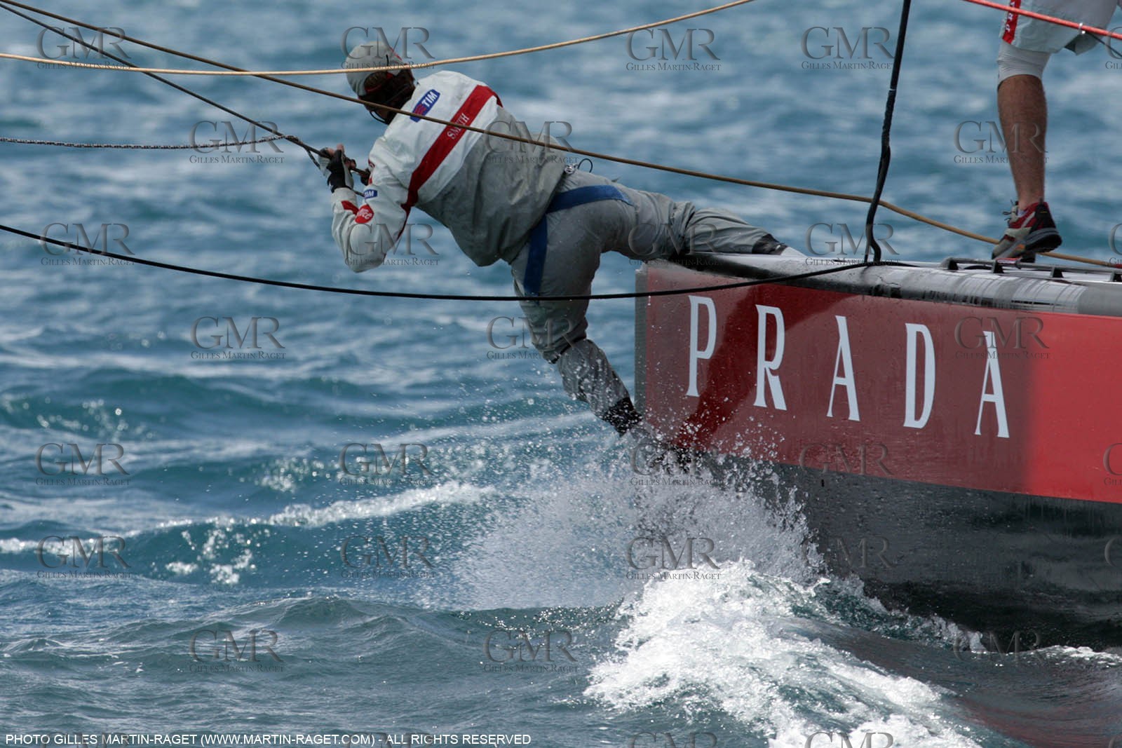 01 06 2007-Valencia (Spain)- 32nd America's Cup - Louis Vuitton Cup Final - Day 1