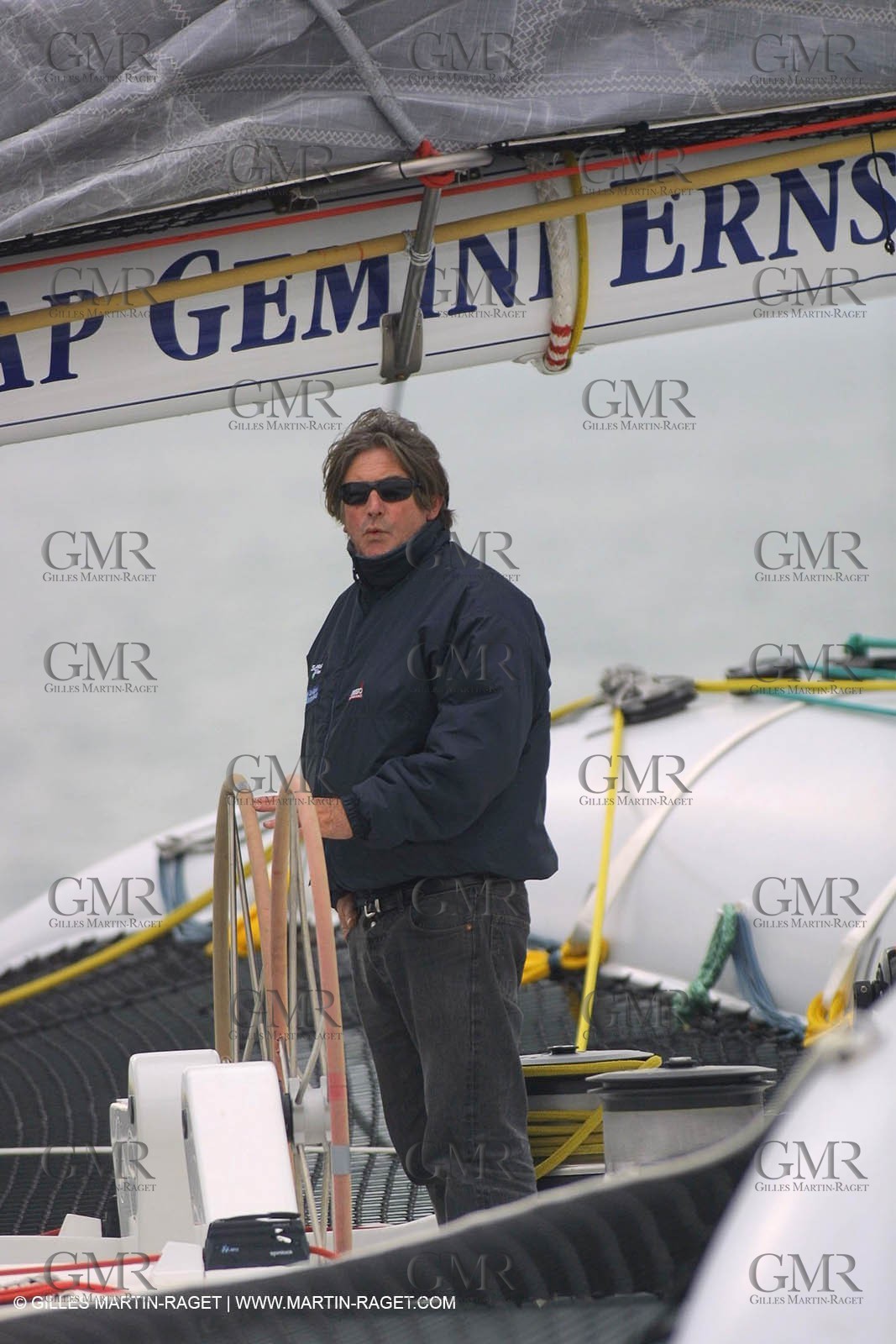 Geronimo - Jules Verne Trophy 2001 start - Brest