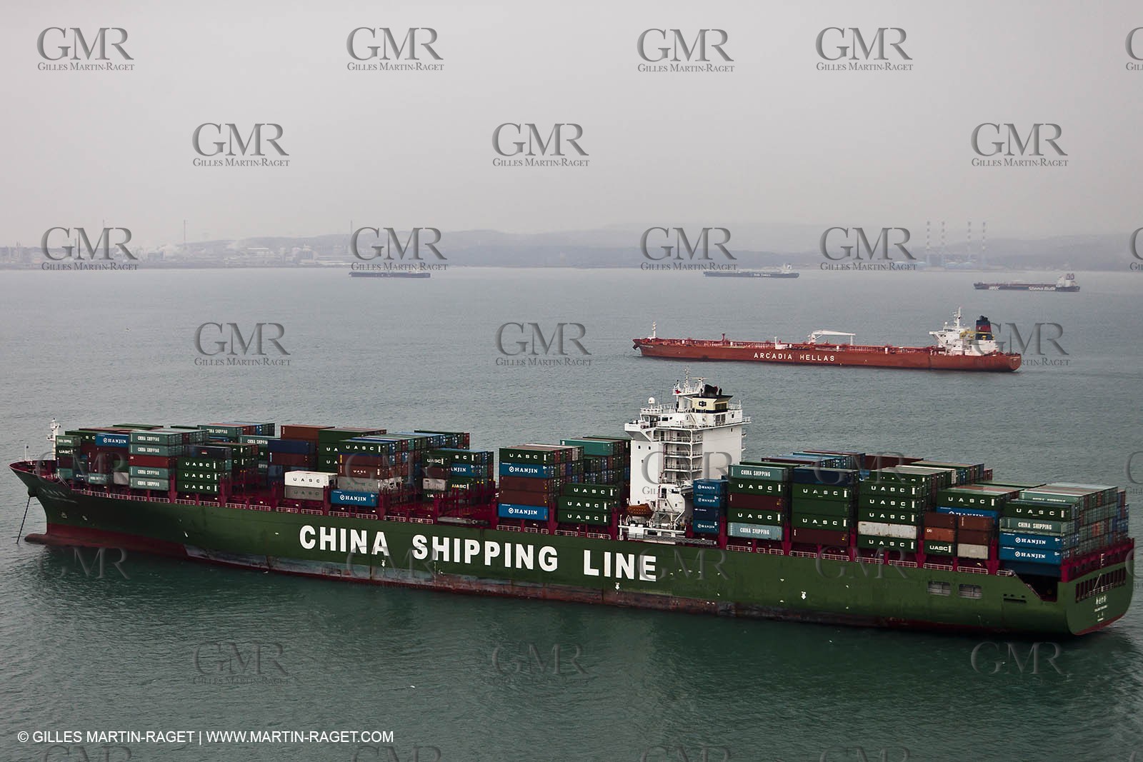 01-11-2010 - FOS (FRA,13) - Grêve du Port Autonome de Marseille - 01 11 2010 - FOS (FRA,13) Commercial Port on strike