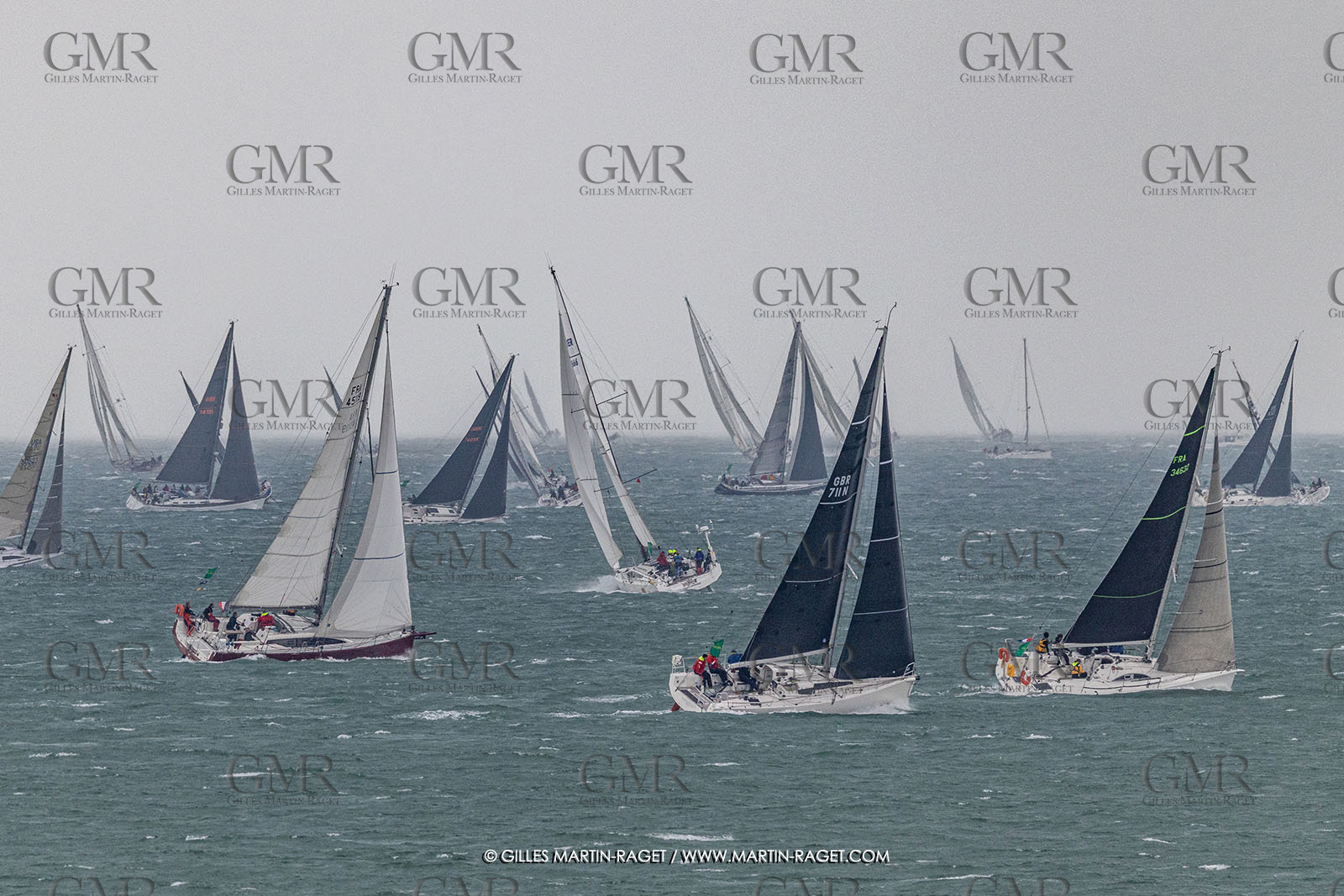26 07 2025, Cowes (UK, IOW), Admiral's Cup 2025, Rolex Fastnet Race start,