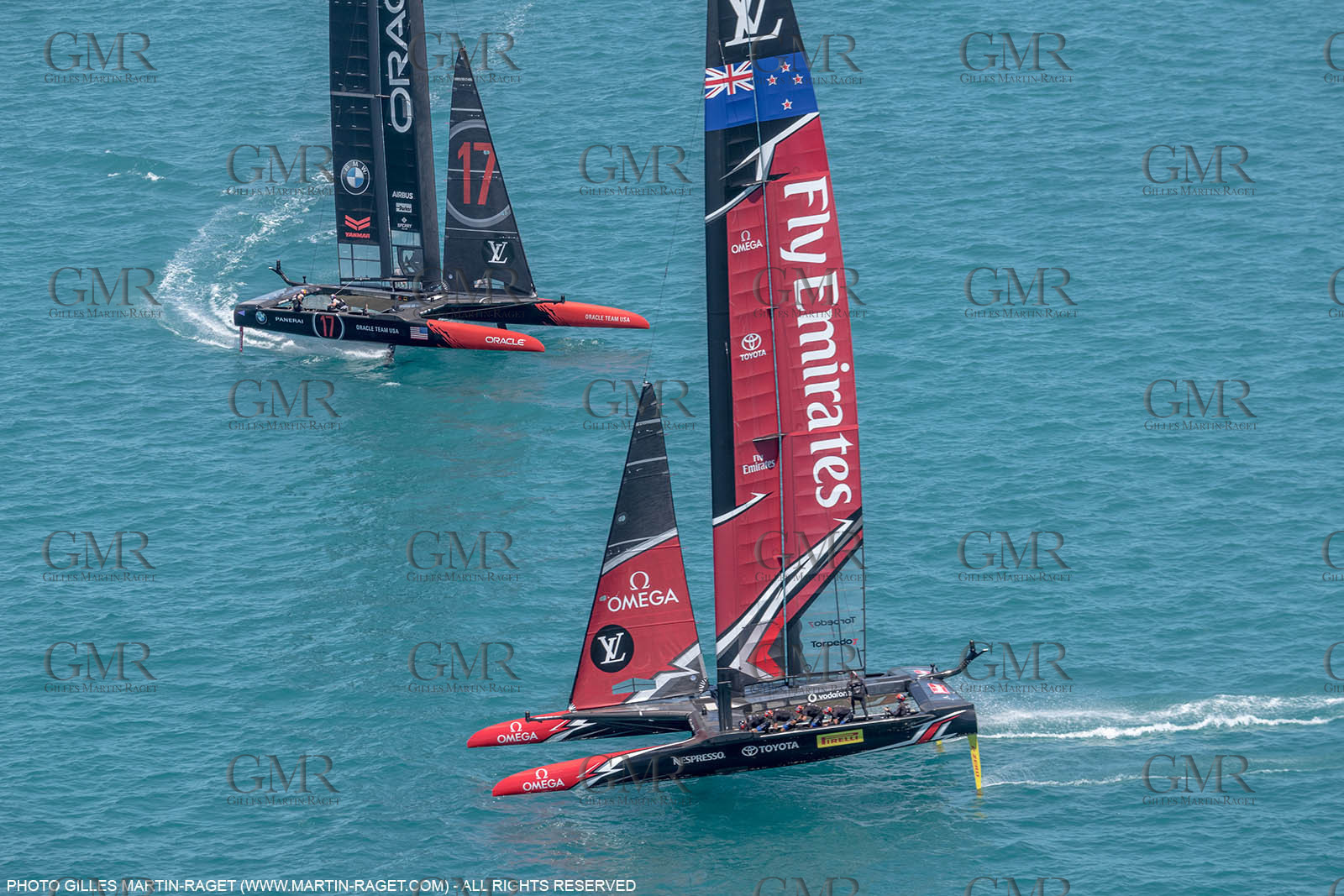25 06 2017 - Bermuda (BDA) - 35th America's Cup 2017 - 35th America's Cup 2017 Presented by Louis Vuitton, Day 4