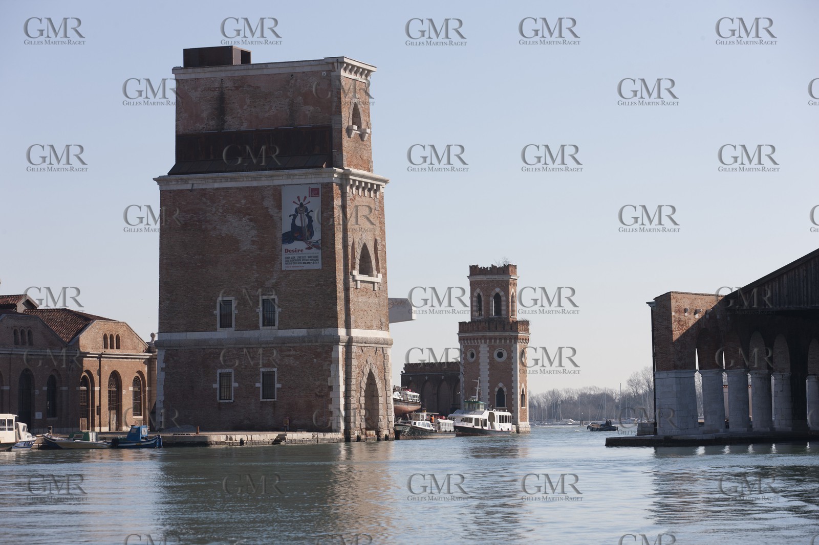 20 02 2012 - Venezia (ITA) - 34th America'sCup - Venezia 2012 America's Cup World Series - The Arsenale where the AC45 moorings, public village, media center and Club 45 will be located