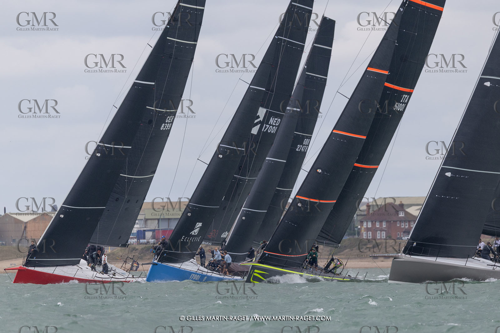 22 07 2025, Cowes (UK, IOW), Admiral's Cup 2025, Inshore Races 1 & 2,