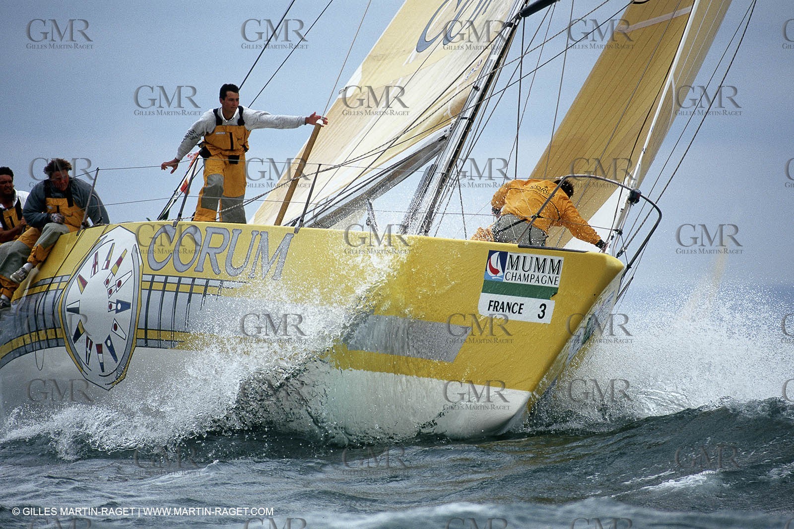 1993-1995 - Champagne Mumm Admiral's Cup - Corum Sialing Team