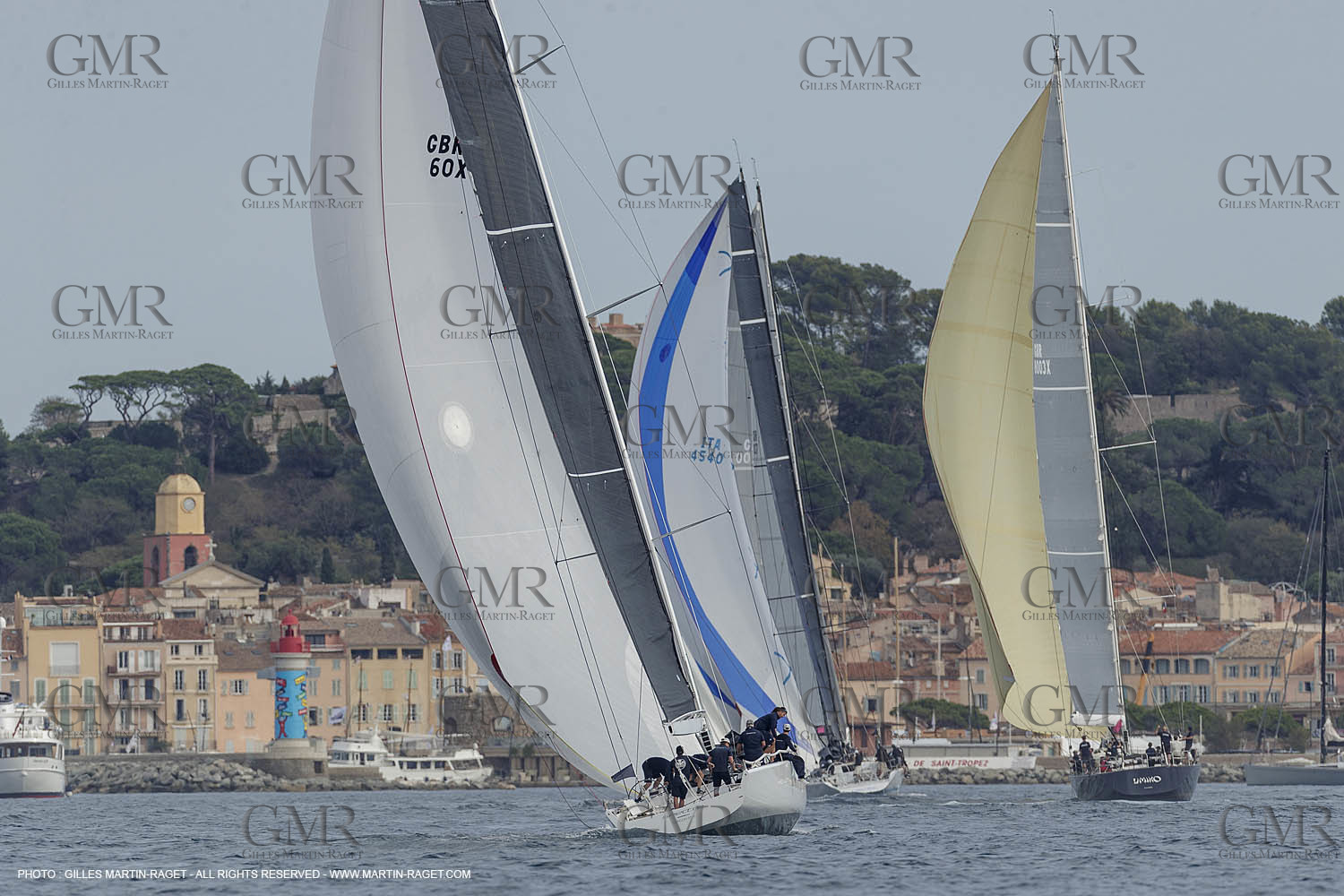08 10 2020, Saint-Tropez (FRA,83), Les Voiles de Saint-Tropez  2020, Les Voiles Super Series, Race Day 3
