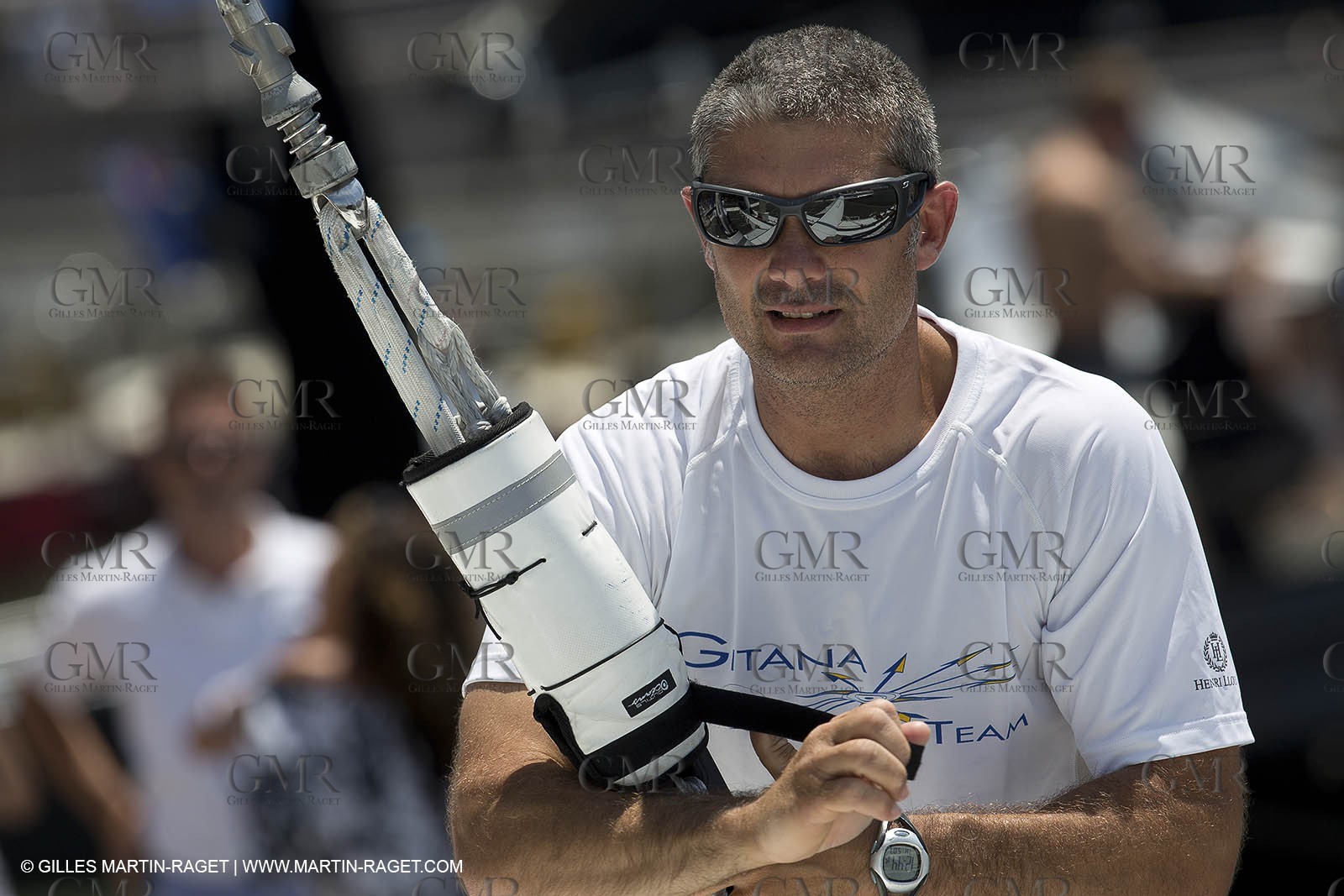 05 07 2012 - New York (USA) - Ocean Krys Race - Speed runs in fornt of NY city