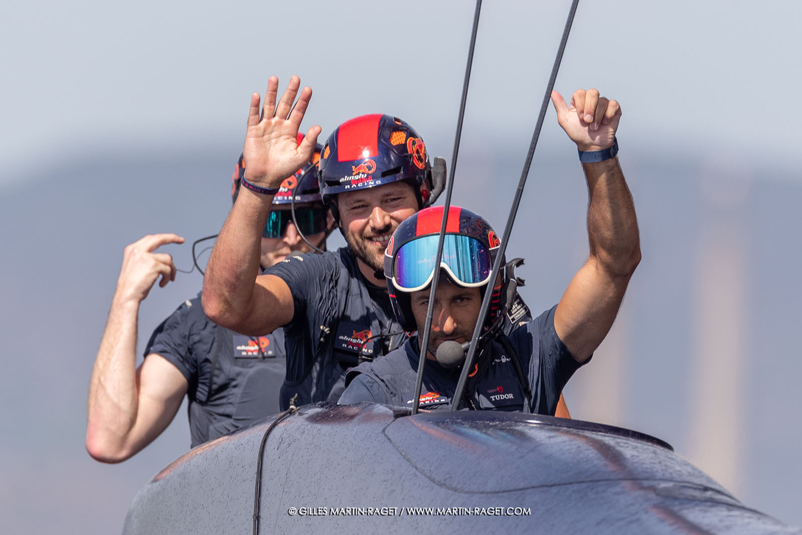16 09 2024, Barcelona (ESP), 37th America's Cup, Louis Vuitton Cup Semi-final, Race Day 3