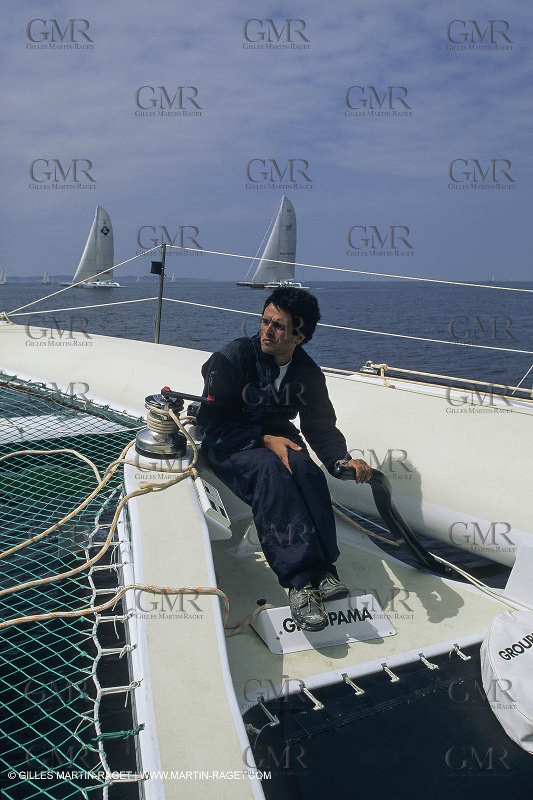 Yacht Racing, Multihull, ORMA 60, Franck Cammas, Groupama