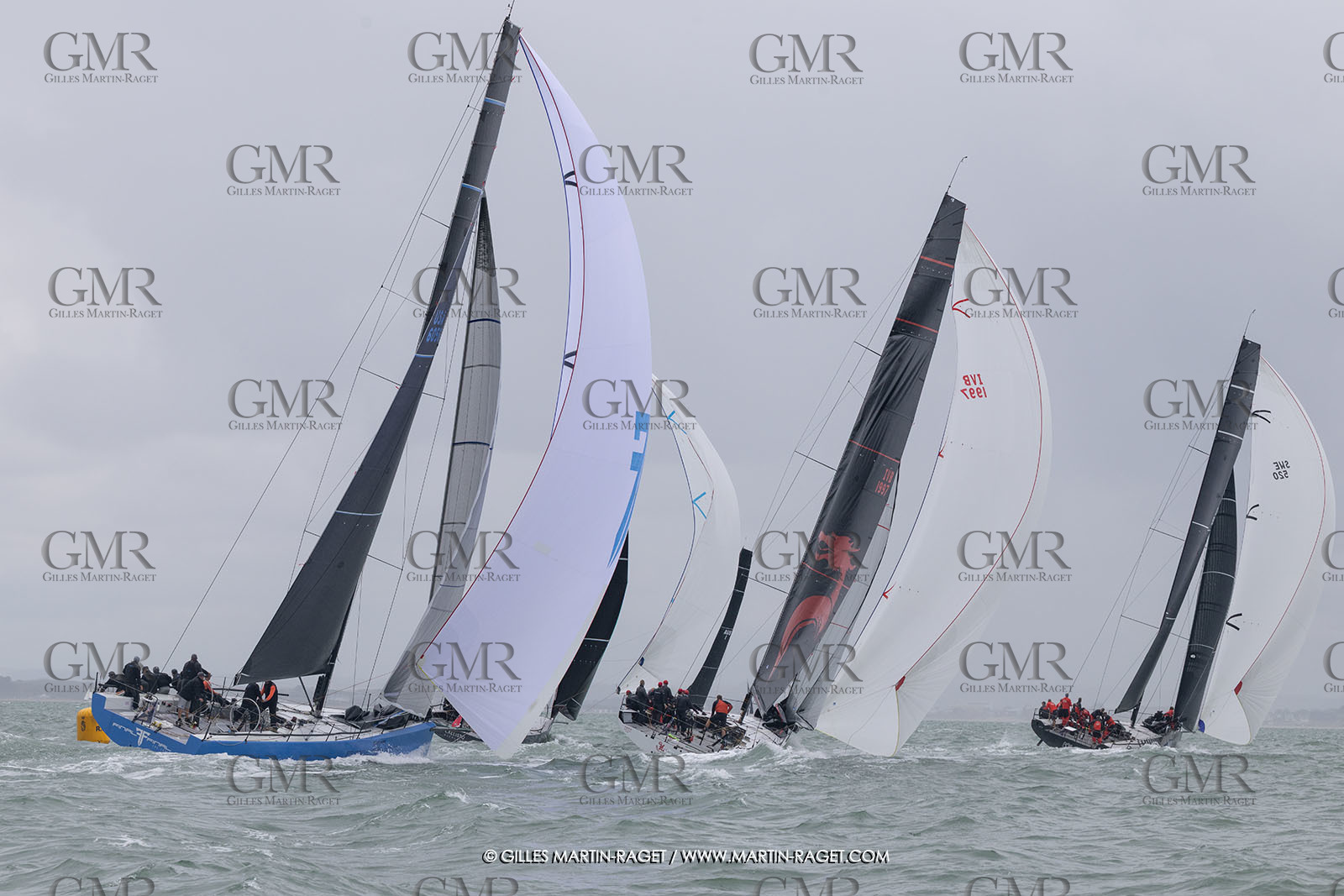 22 07 2025, Cowes (UK, IOW), Admiral's Cup 2025, Inshore Races 1 & 2,