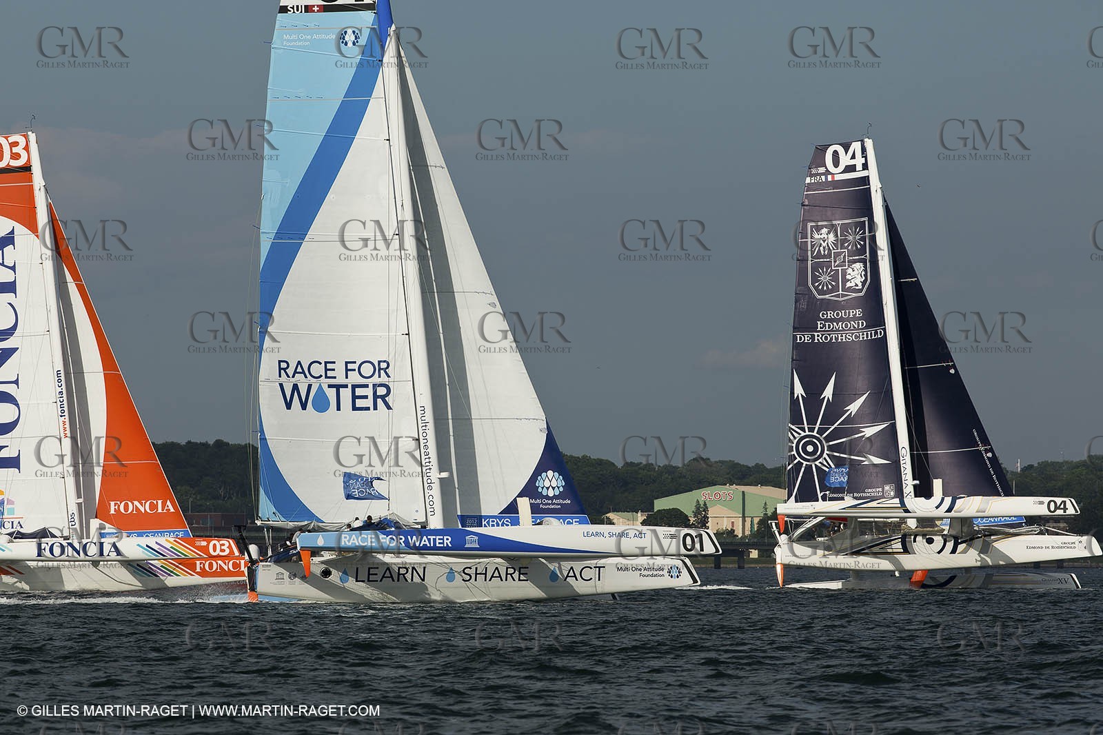 02 07 2012 - Newport (RI) -start of the Krys Ocean Race pre-event sailed between Newport and New York
