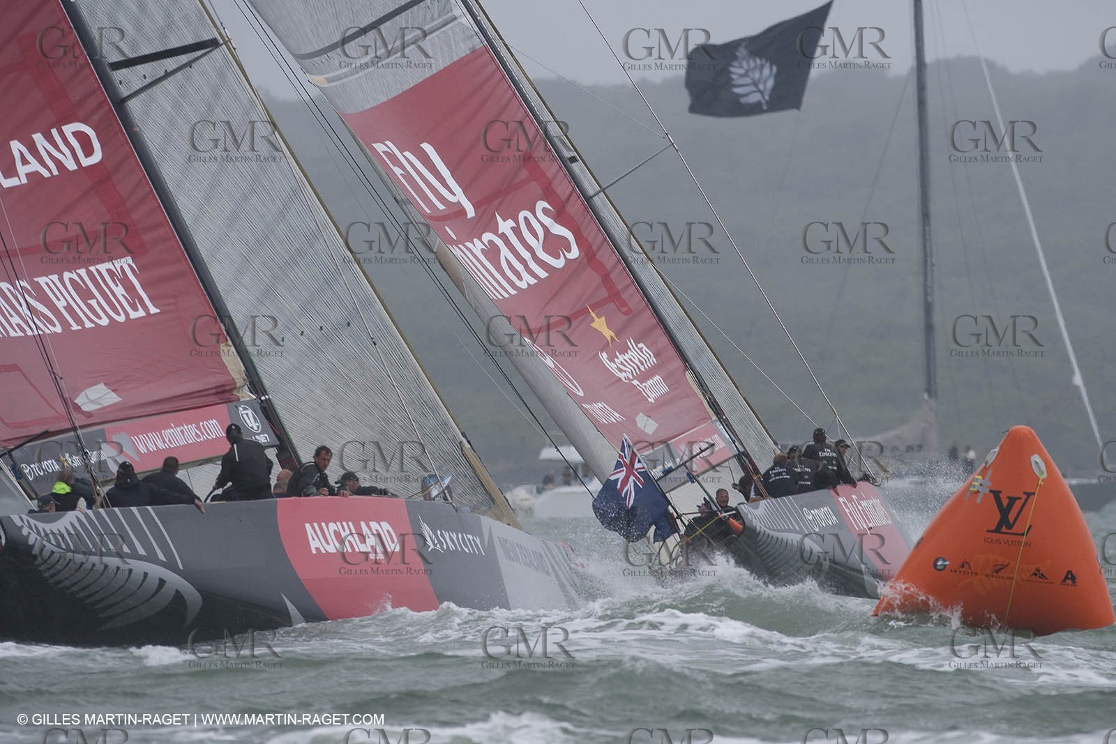 14 02 2009 - Auckland (NZL) -  Louis Vuitton Pacific Series -  Racing Day 14 - Challenger final