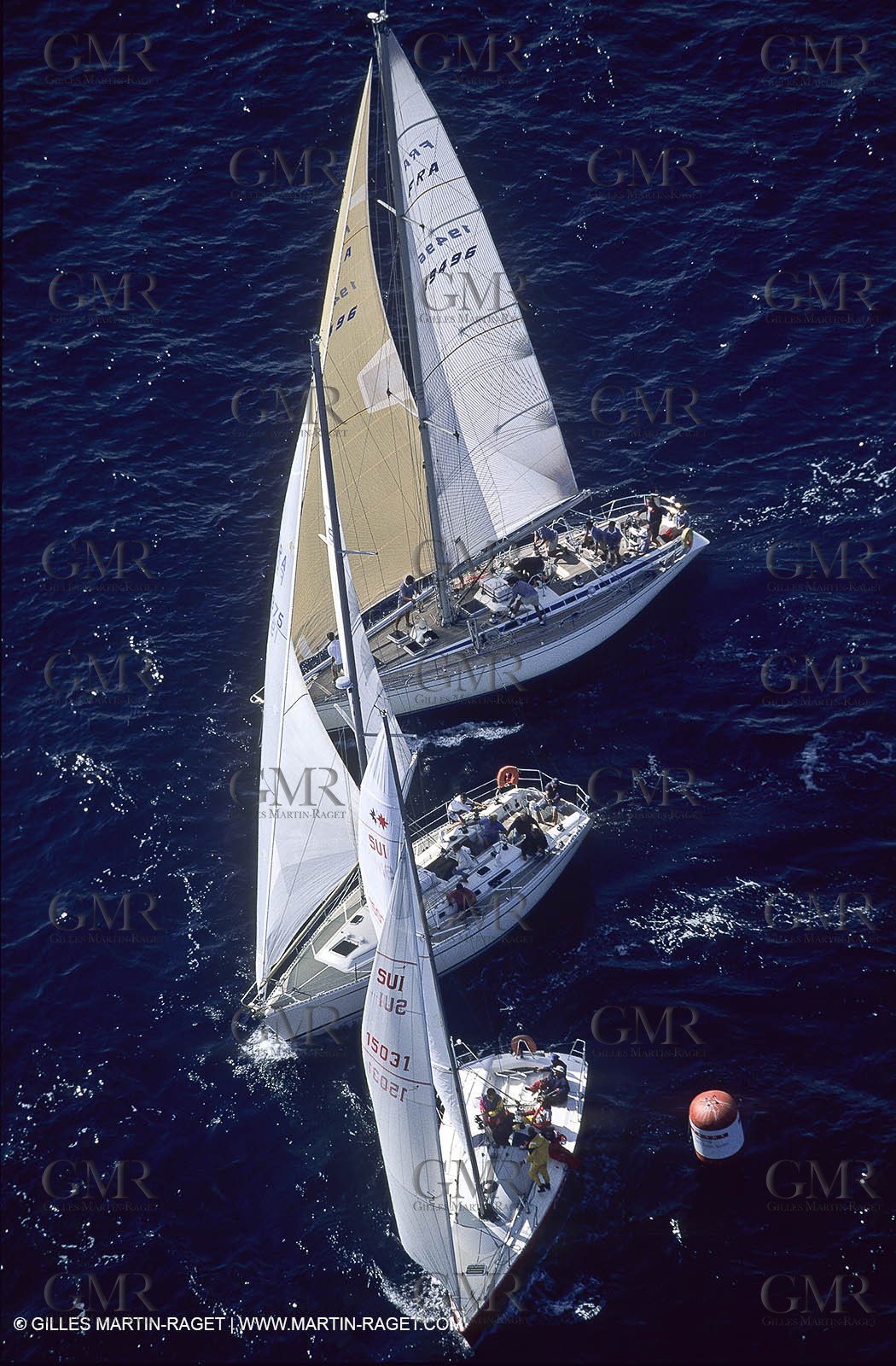 Sailing, Classic yachts, Voiles de Saint-Tropez 2001