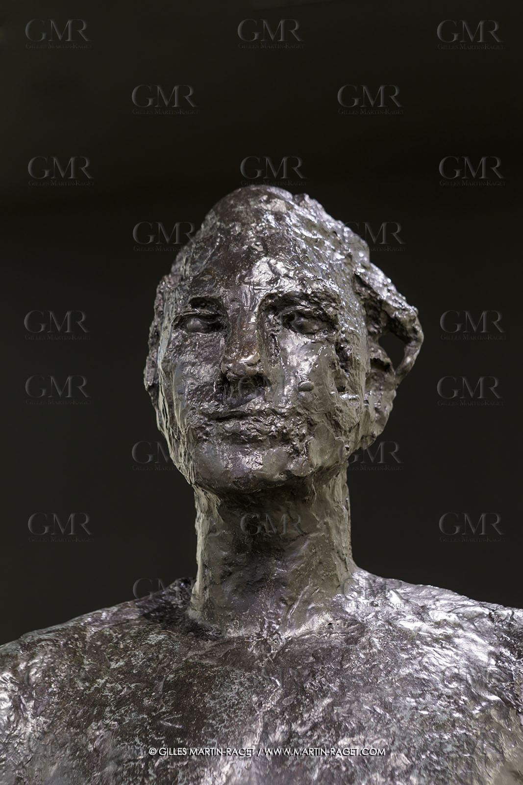 02 05 2023, Paris (FRA), oeuvre de Germaine Richier, Exposition Centre Pompidou 2023,  L'Ouragane [1948-1949], Bronze patiné foncé, Epreuve d'artiste, Fondeur : Susse, Paris, 179 x 67 x 43 cm, Centre Pompidou, Musée d'art moderne, Paris, achat de l'état, 1957