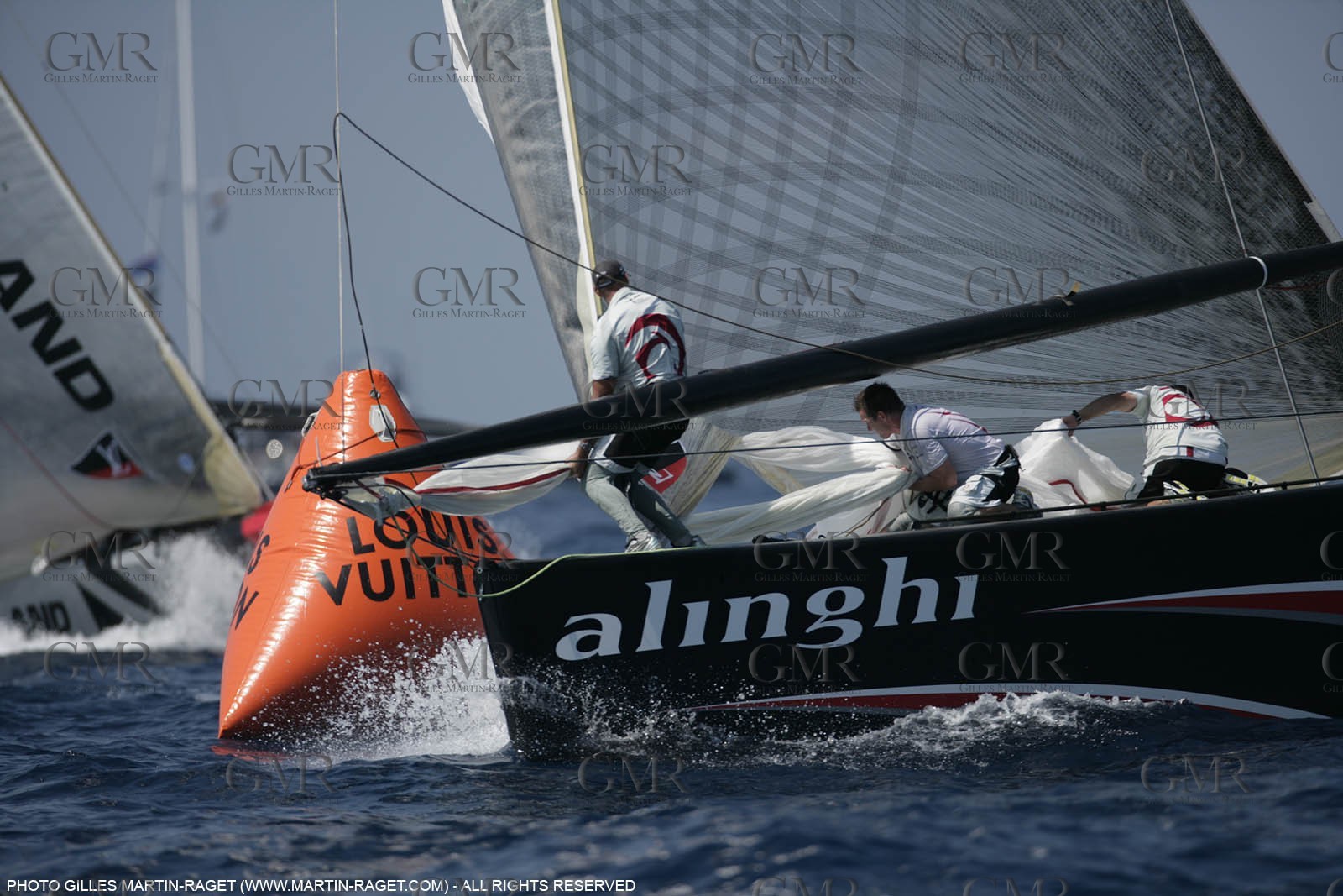 30 06 2007-Valencia (Spain)- 32nd America's Cup - Final Match - Day 6 - Alinghi vs Emirates Team New Zealand