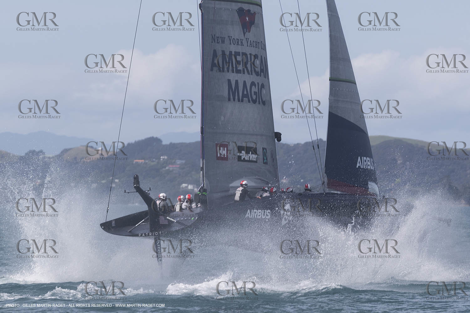 08 12 2020 - Auckland (NZL) - 36th America's Cup - Practice Sessions - Day 1