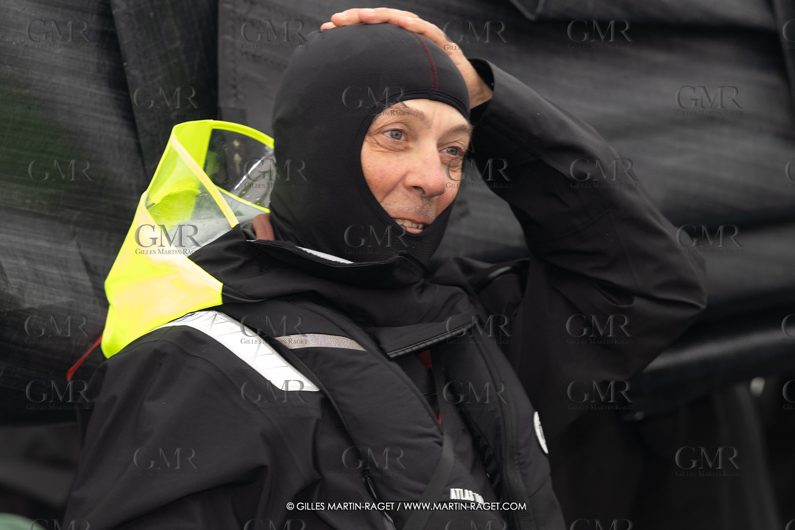 21 07 2025, Cowes (UK, IOW), Admiral's Cup 2025, Arrival Channel Race, Bruno Zirilli (navigator Django WR51)