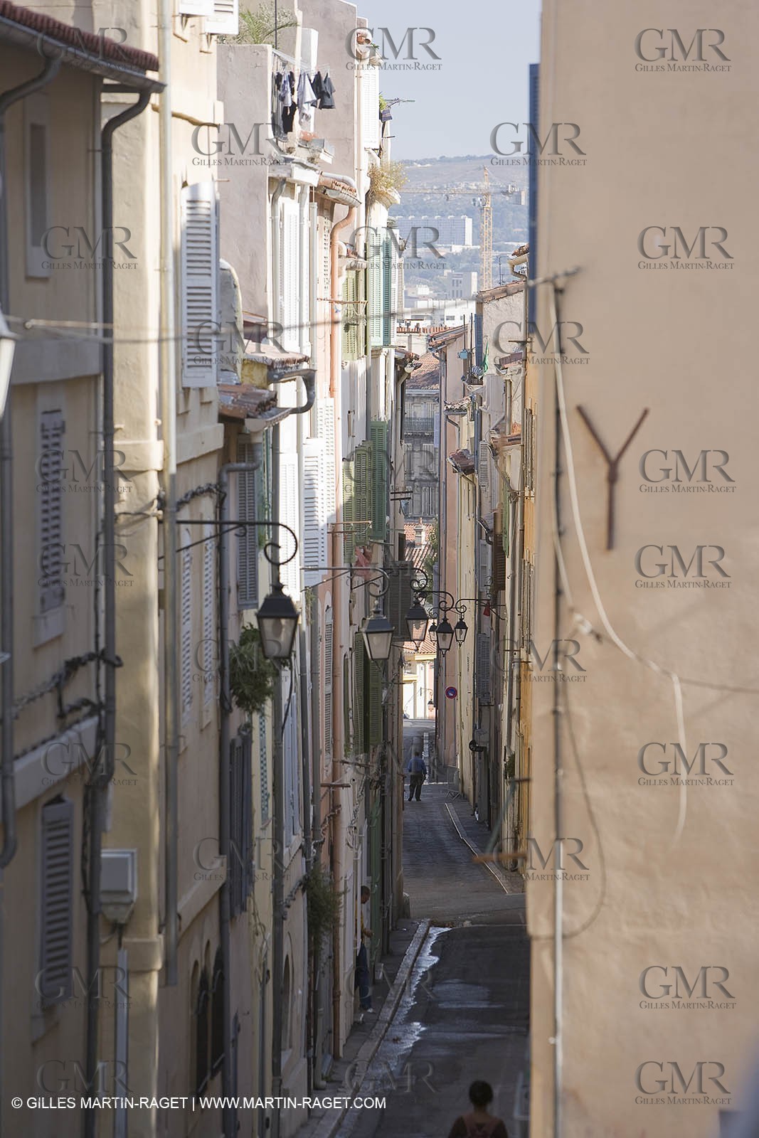 31 08 2007  - Marseille (FRA, 13) - Le Panier neighborhood (historical and original heart of Marseille)
