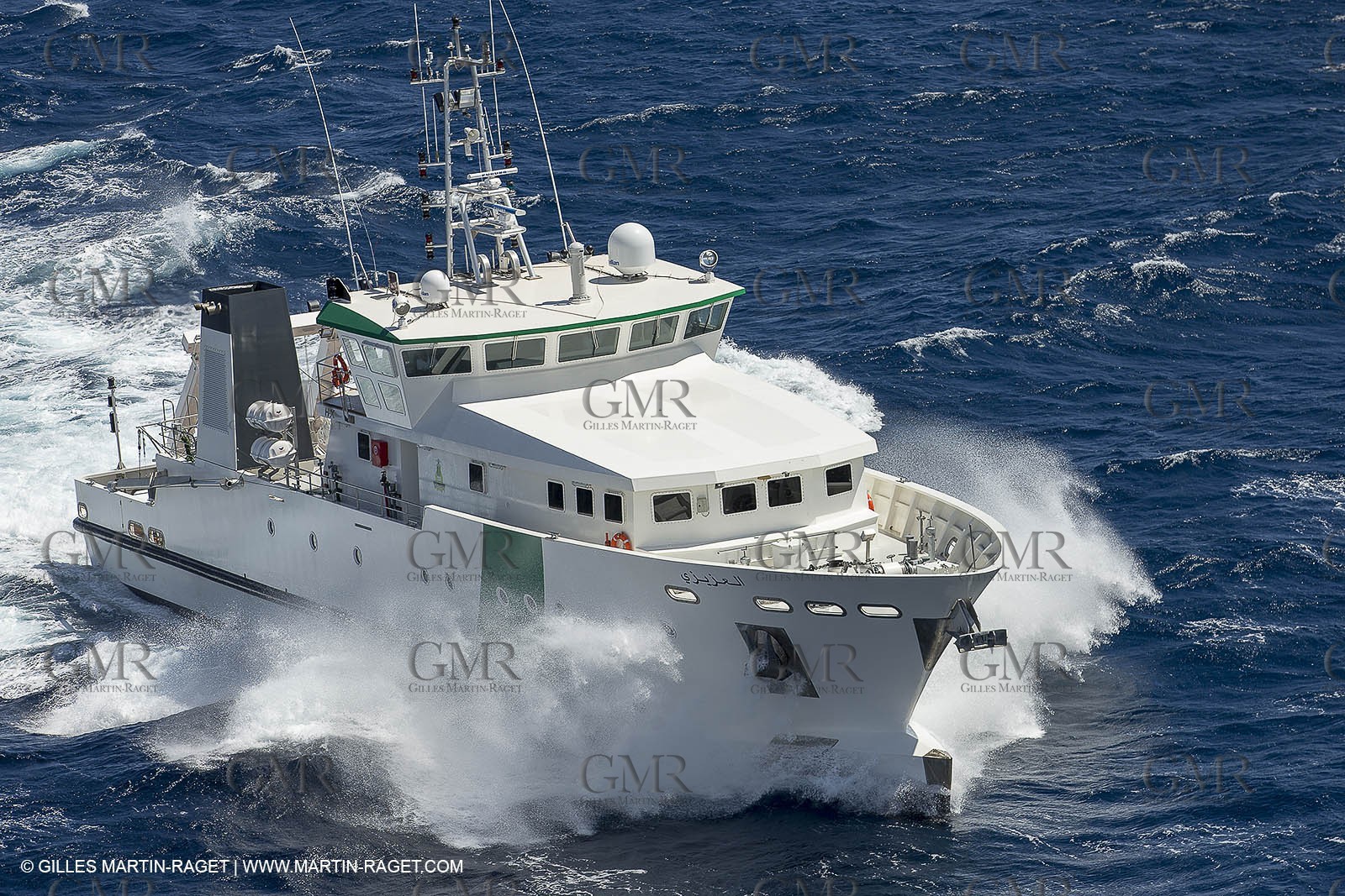 Al Azizi -  H2X boatyard - Oceanographjic research ship - Sea trials off La Ciotat (FRA,13) - 29 07 2014