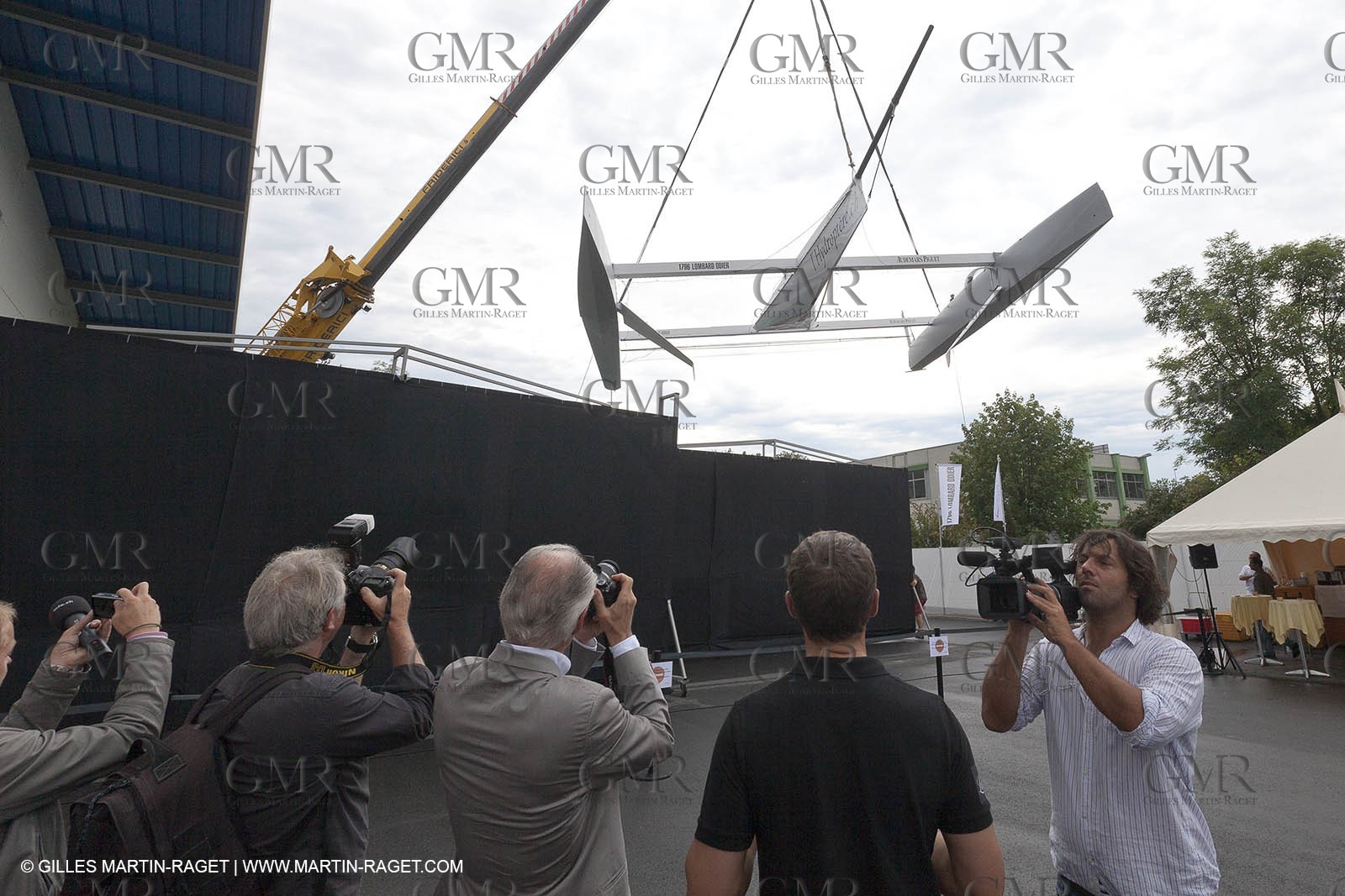 23 08 2010 - Ecublens (SUI) - L'Hydroptère.CH - Project launch