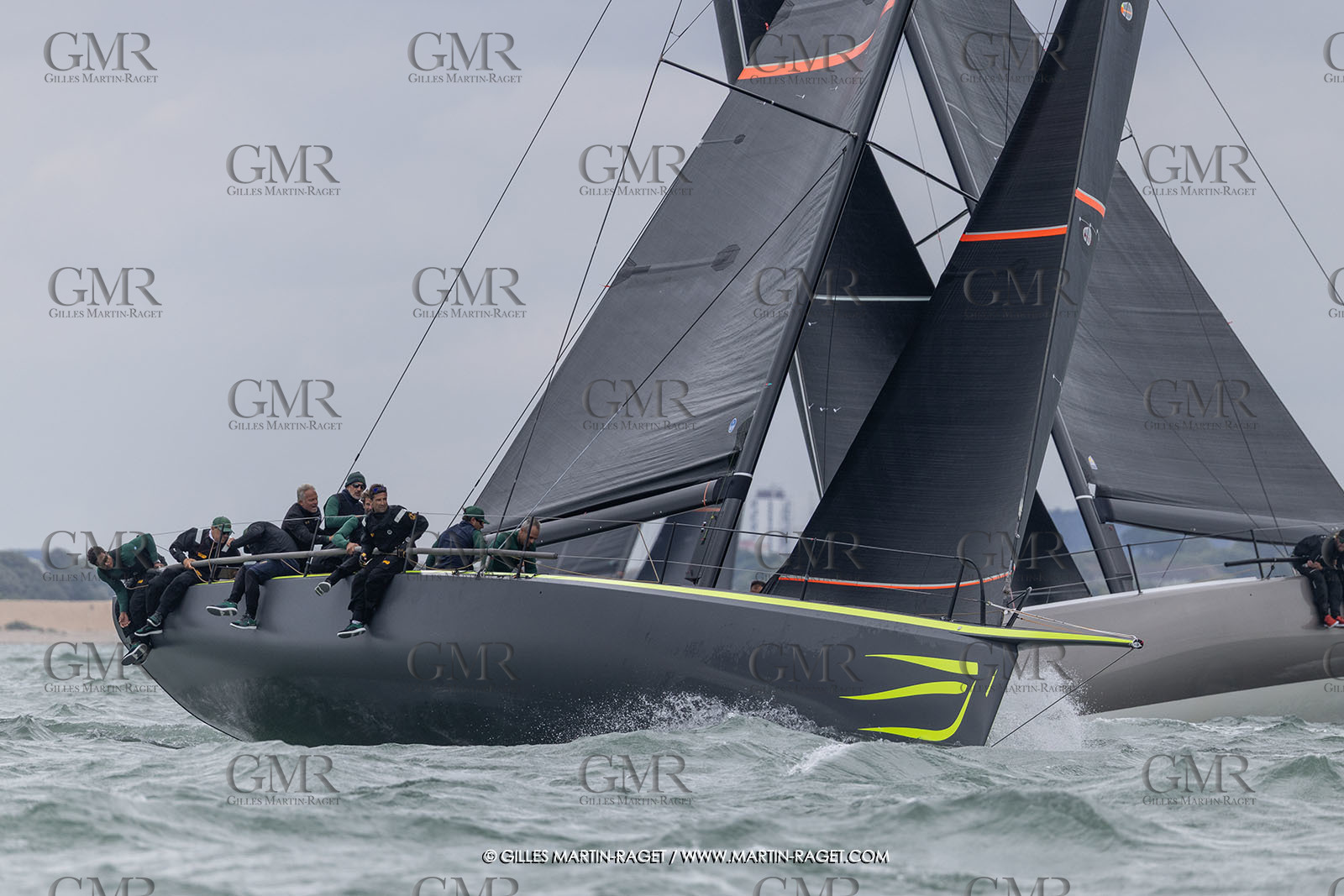 22 07 2025, Cowes (UK, IOW), Admiral's Cup 2025, Inshore Races 1 & 2,