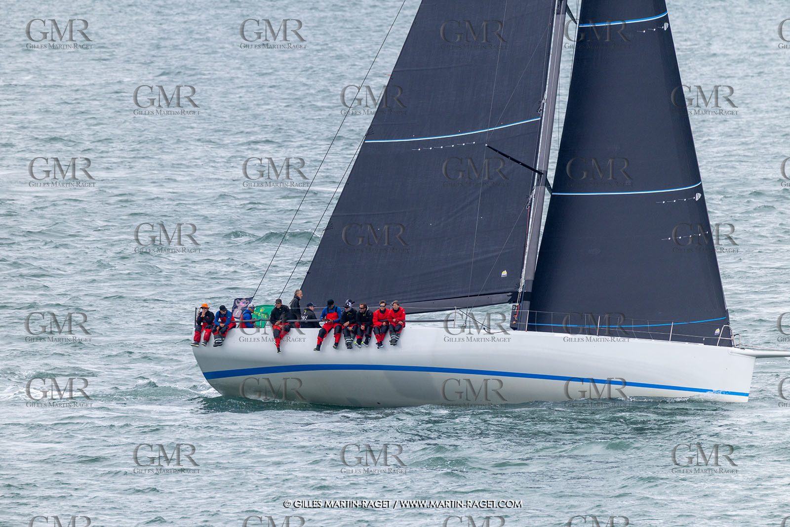 26 07 2025, Cowes (UK, IOW), Admiral's Cup 2025, Rolex Fastnet Race start,