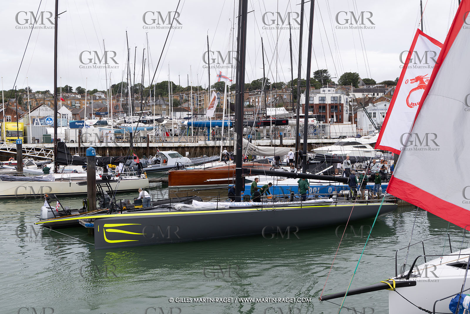 19 07 2025, Cowes (UK, IOW), Admiral's Cup 2025, Channel Race Start