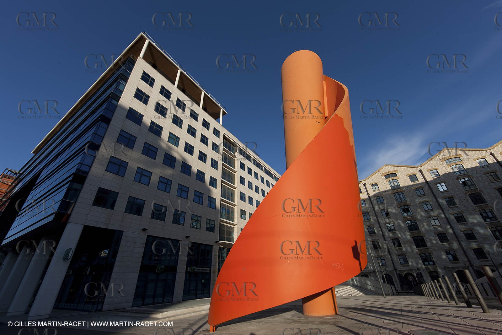 09 06 2012 - Marseille (FRA,13) - Euromeditérranée neighborood
