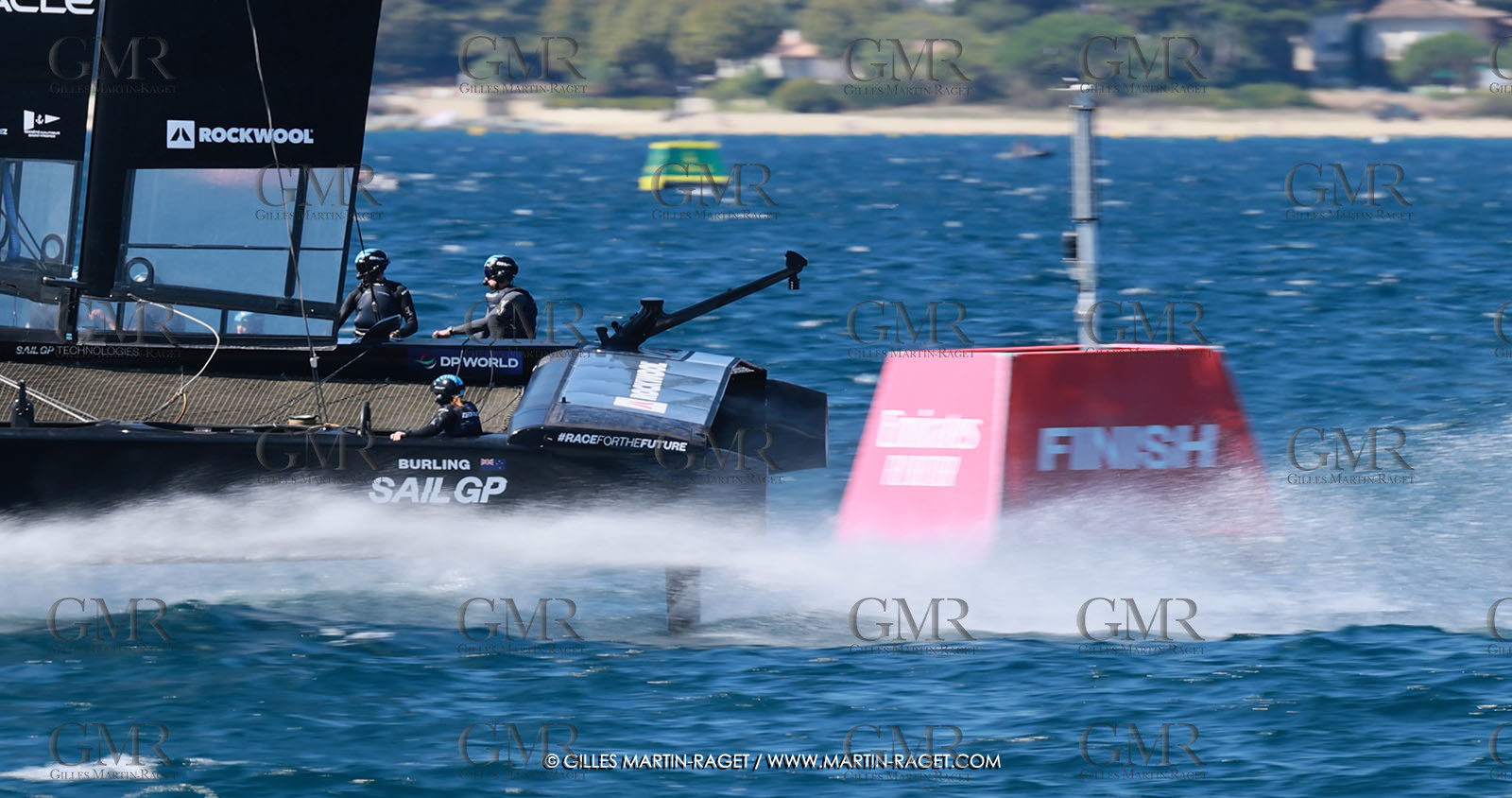 10 09 2025, Saint-Tropez,(FRA), Rockwool SailGP France Saint-Tropez, Race Day 1
