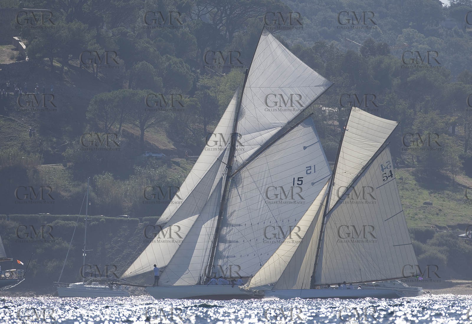 Sailing, Classic yachts, Voiles de Saint-Tropez 2006