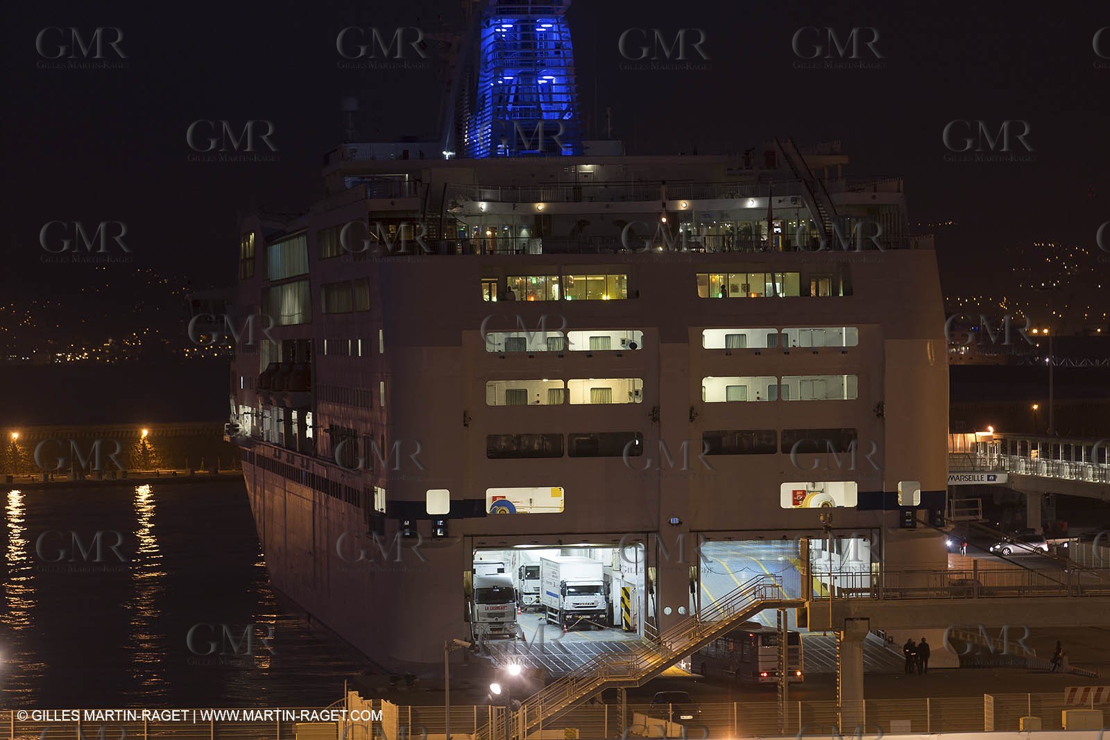 02 02 2013 Marseille (FRA,13) - Opening of the shadehouse and renovated historical Vieux Port