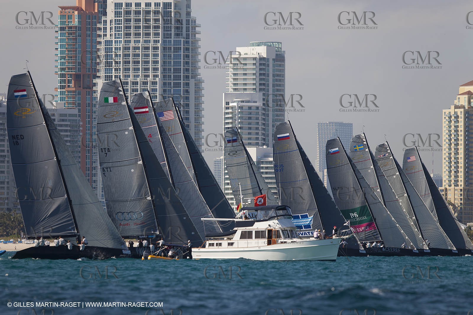 06 12 2010 - Miami (USA, FLA) - 2010 RC 44 World Champîonship - Oracle RC 44 Cup Miami - Day 6 - Fleet racing