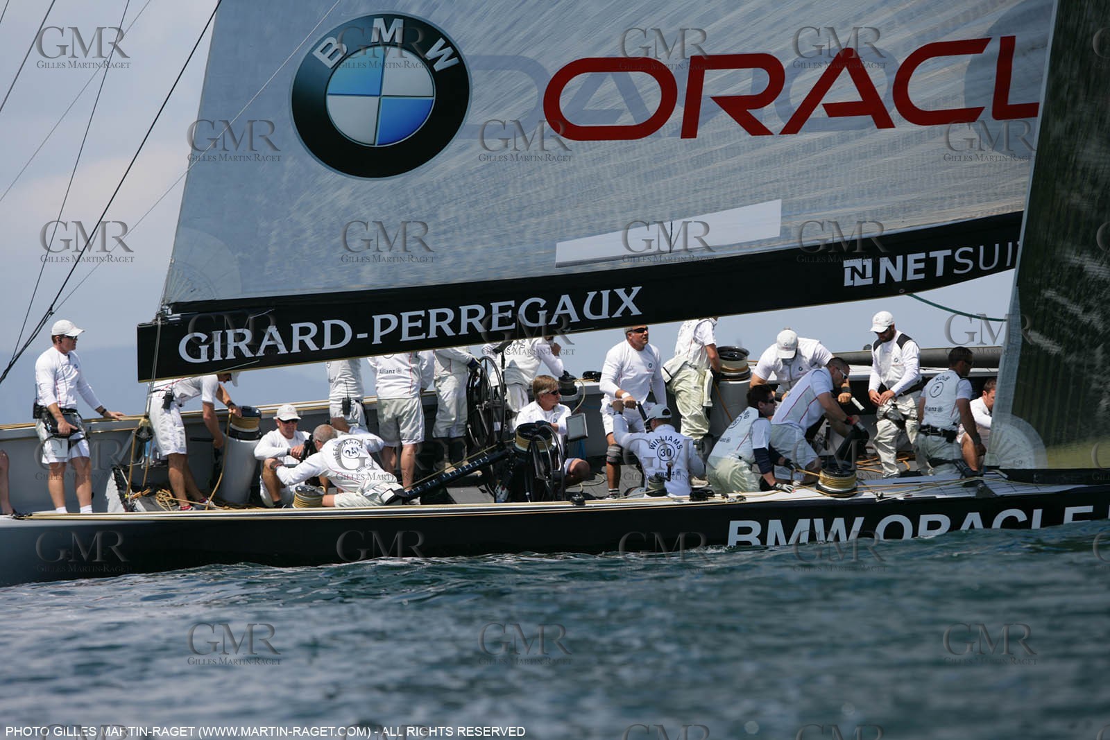 29 04 2007-Valencia (Spain)- 32nd America's Cup - Louis Vuitton Cup - RR2 - Day1 - BMW ORACLE Racing