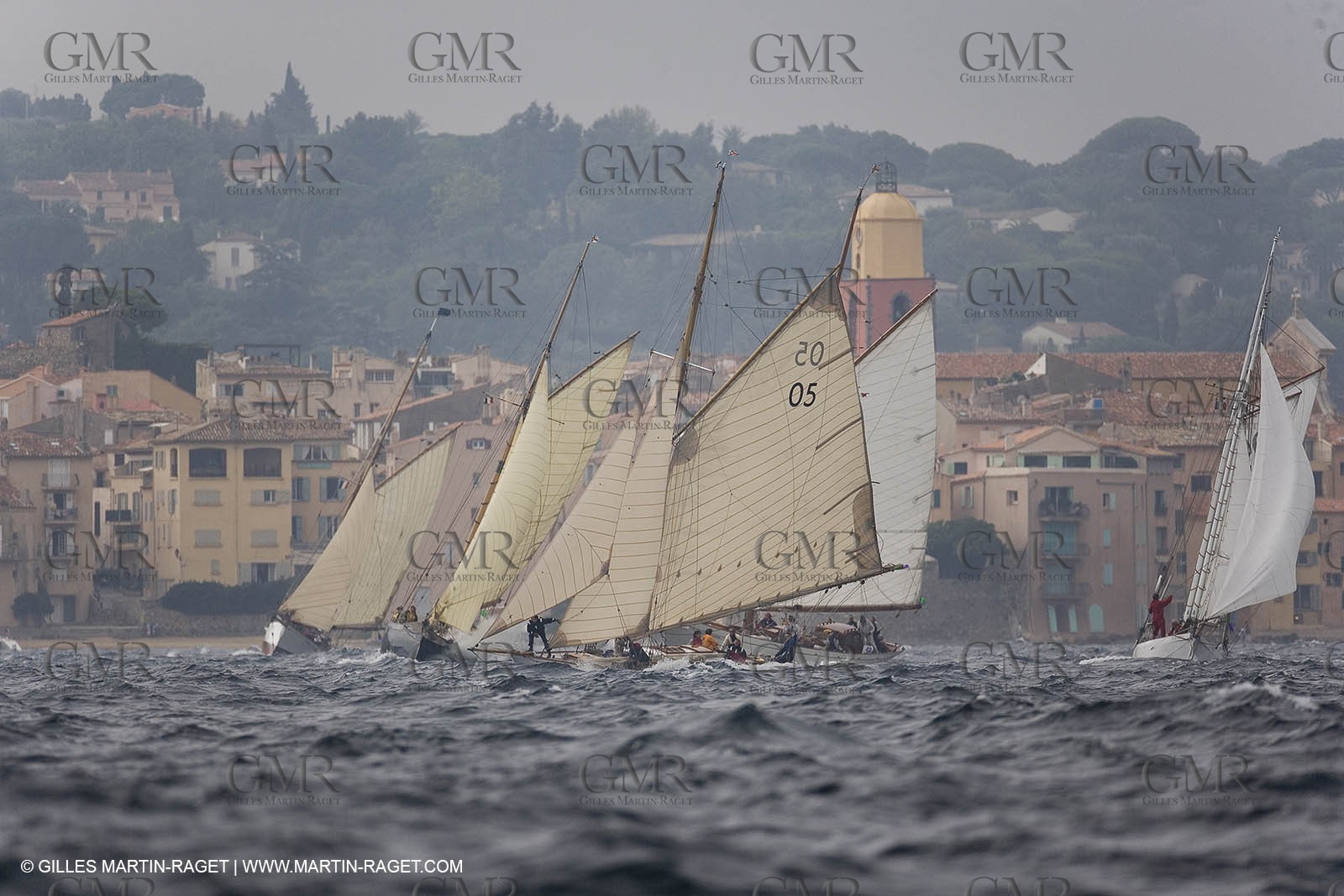 Sailing, Classic yachts, Voiles de Saint-Tropez 2006