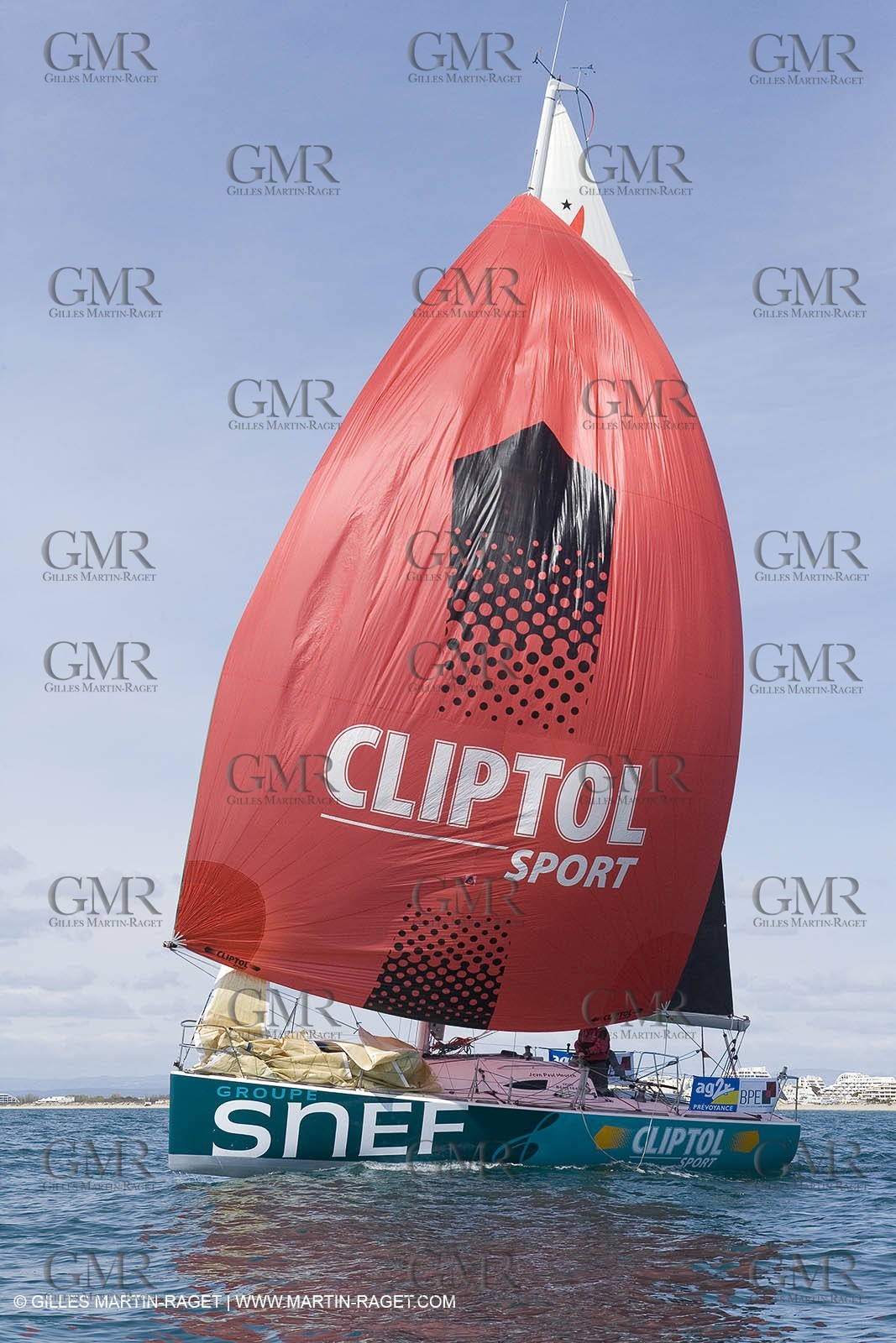 27 03 08- La Grande Motte- (FRA,34) Transat AG2R 2008- Jean-Paul Mouren- Laurent Pellecuer