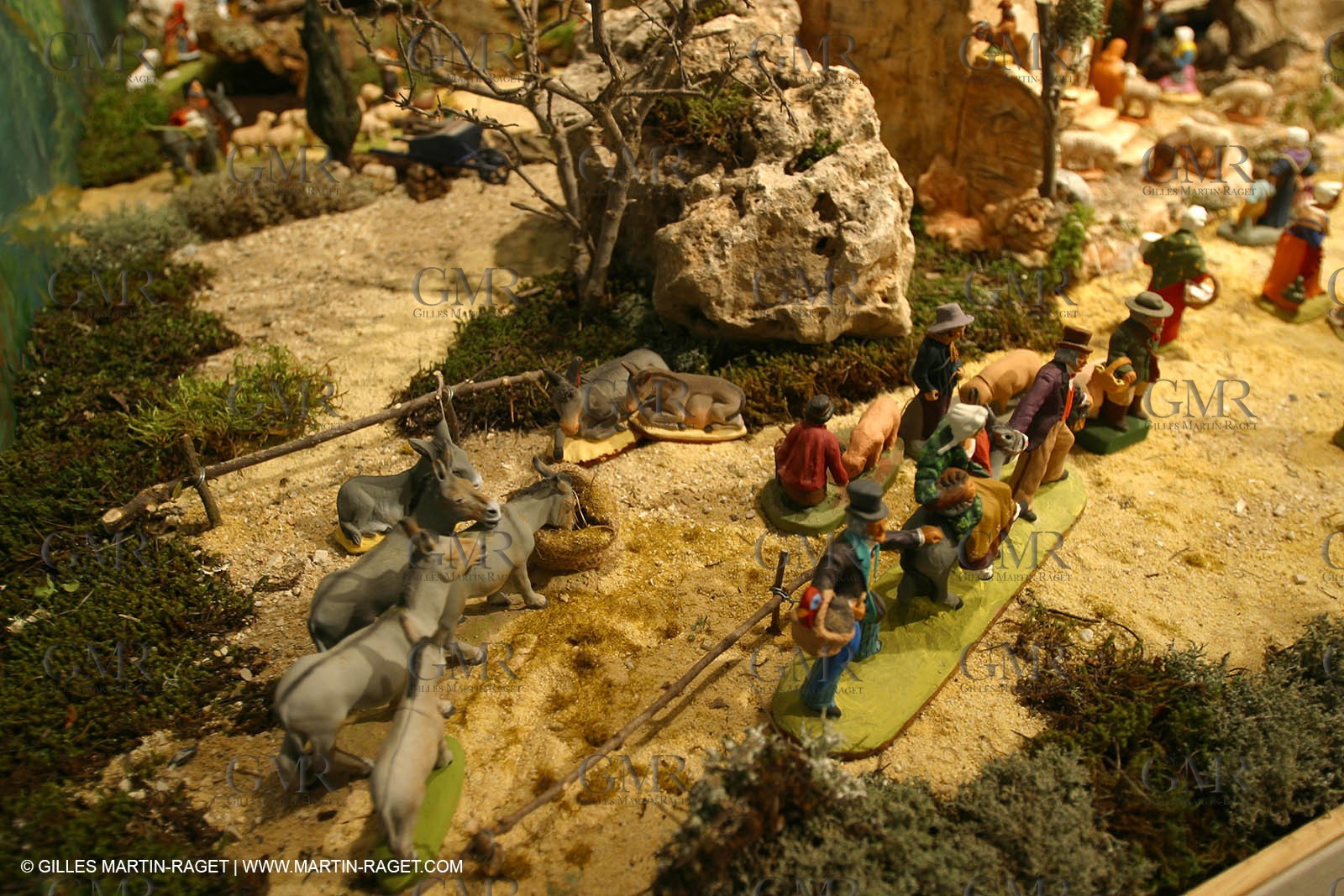 Great crib from les Saintes Maries de la mer (FRA, 13) for Christmas, December 2010