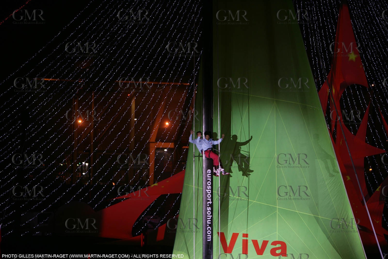 14 03 2007-Valencia (Spain)- 32nd America's Cup - Louis Vuitton Cup - RR1 - Opening parade