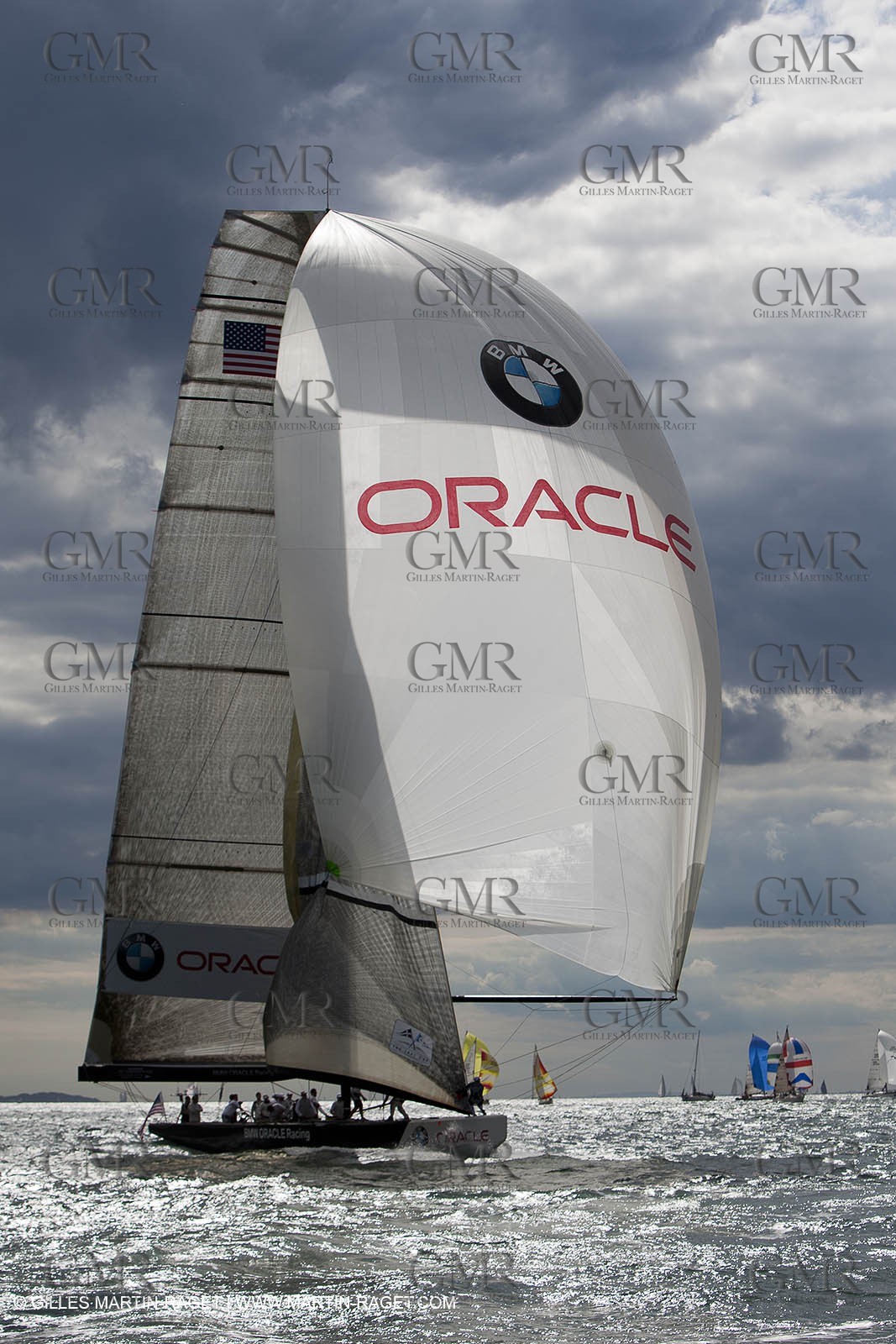 02 08 2010 - Cowes (UK, IOW) 1851 Cup -  BMW ORACLE Racing - Training Day.